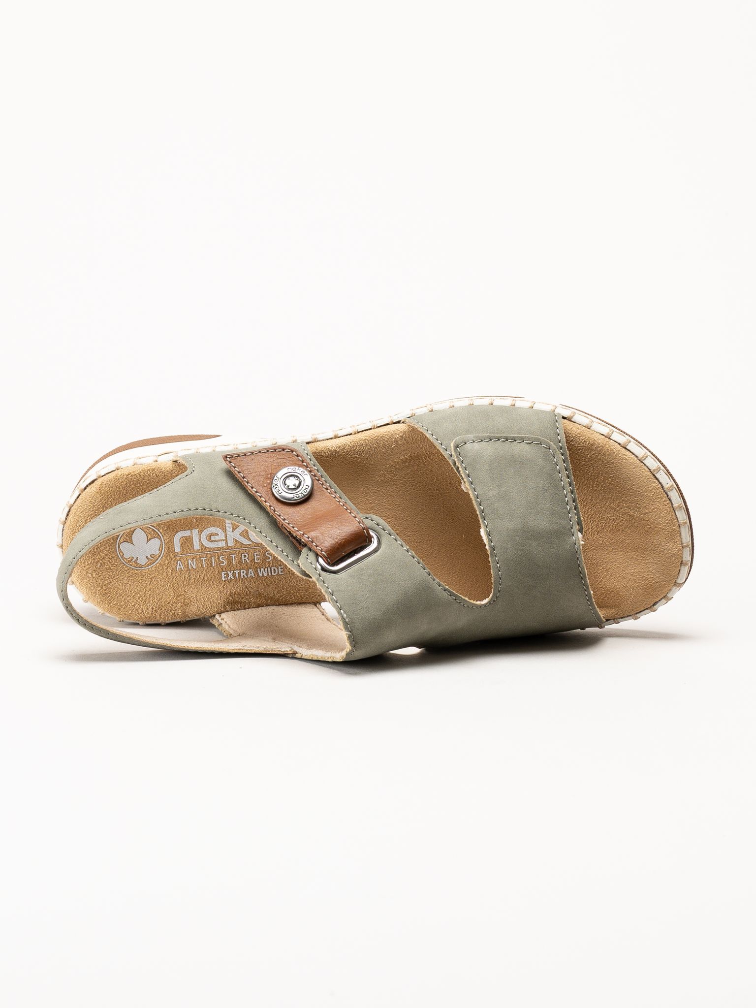 Rieker - Gröna sandaletter