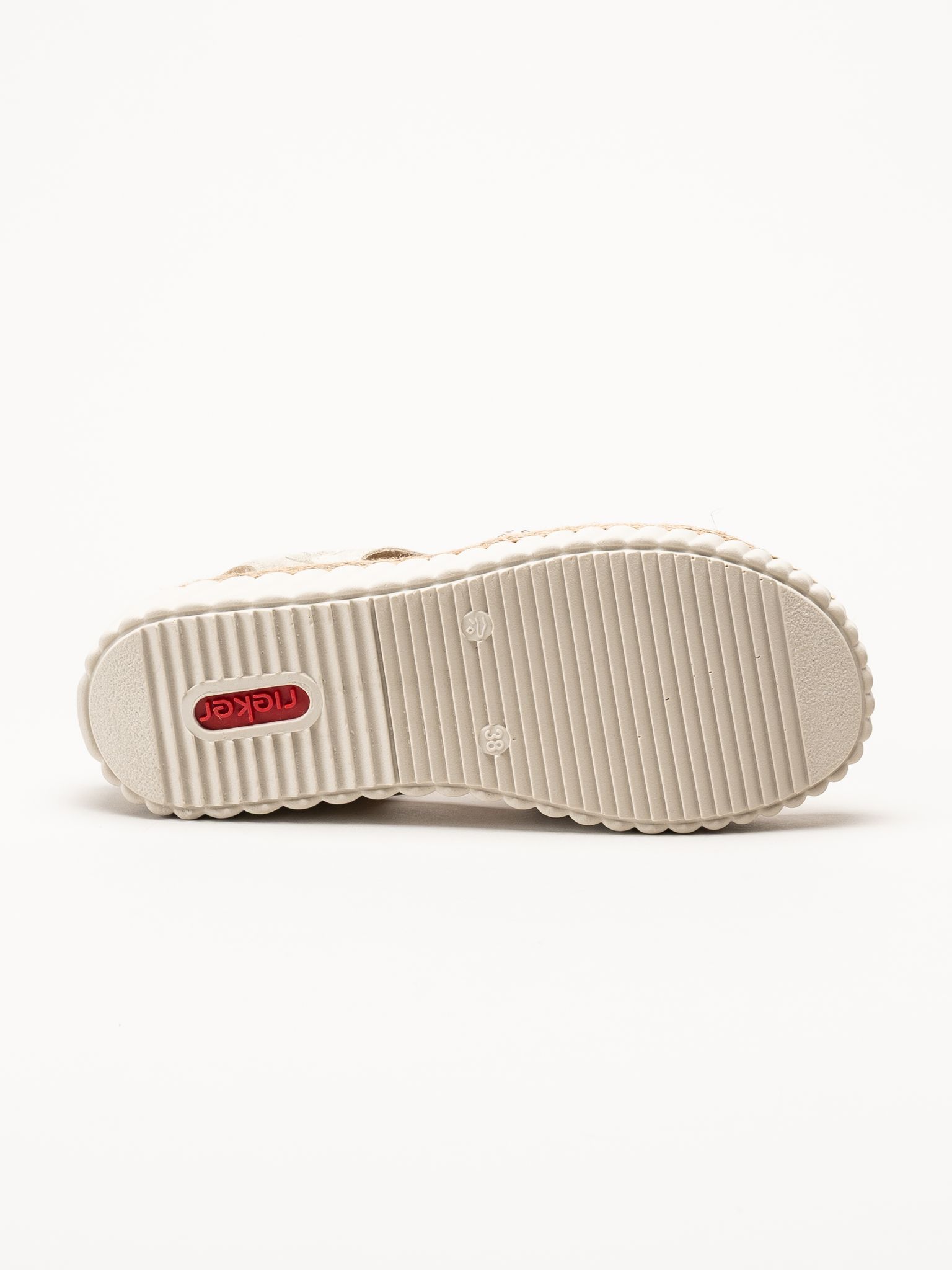 Rieker - Beige sandaletter
