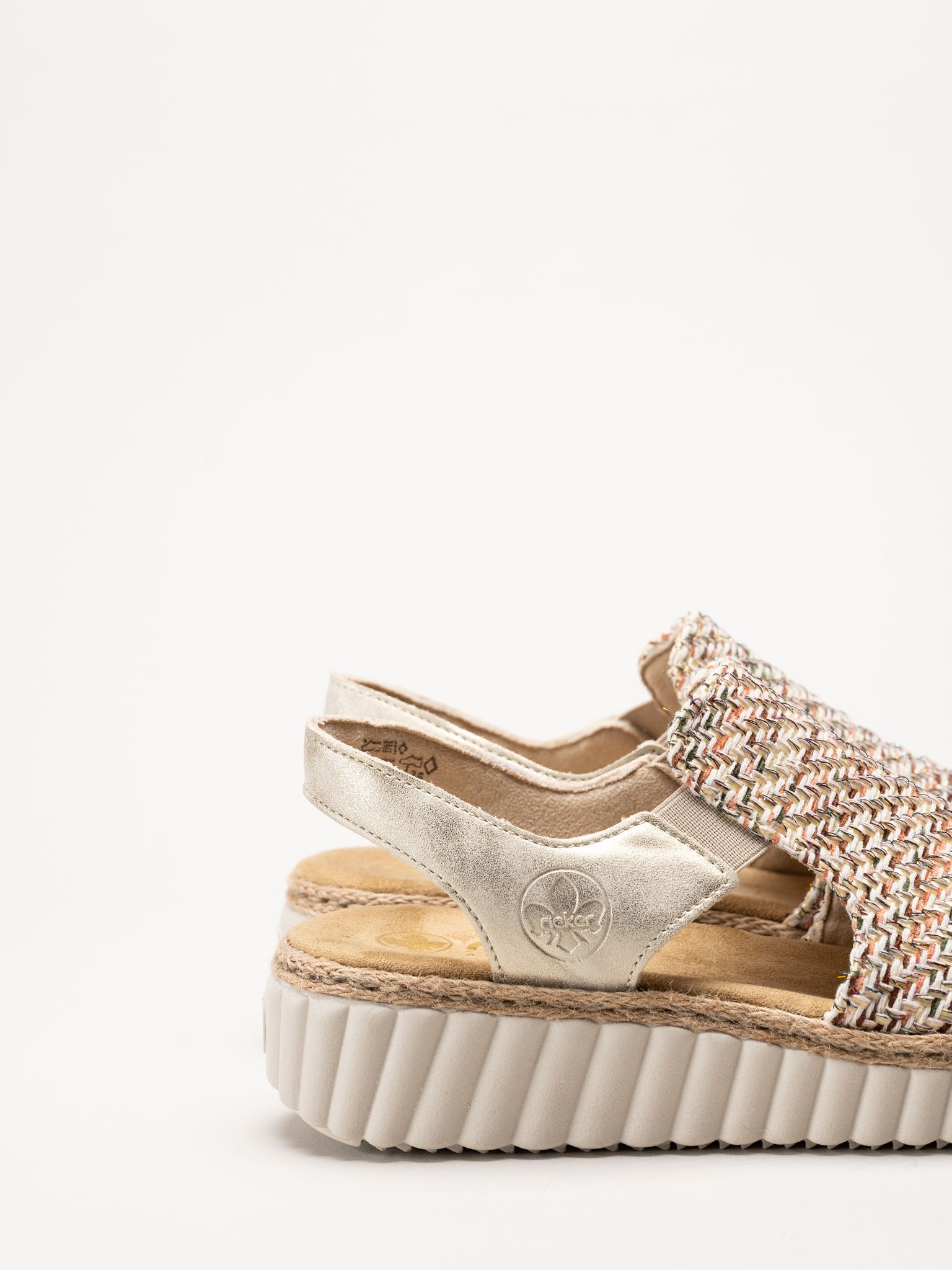 Rieker - Beige sandaletter