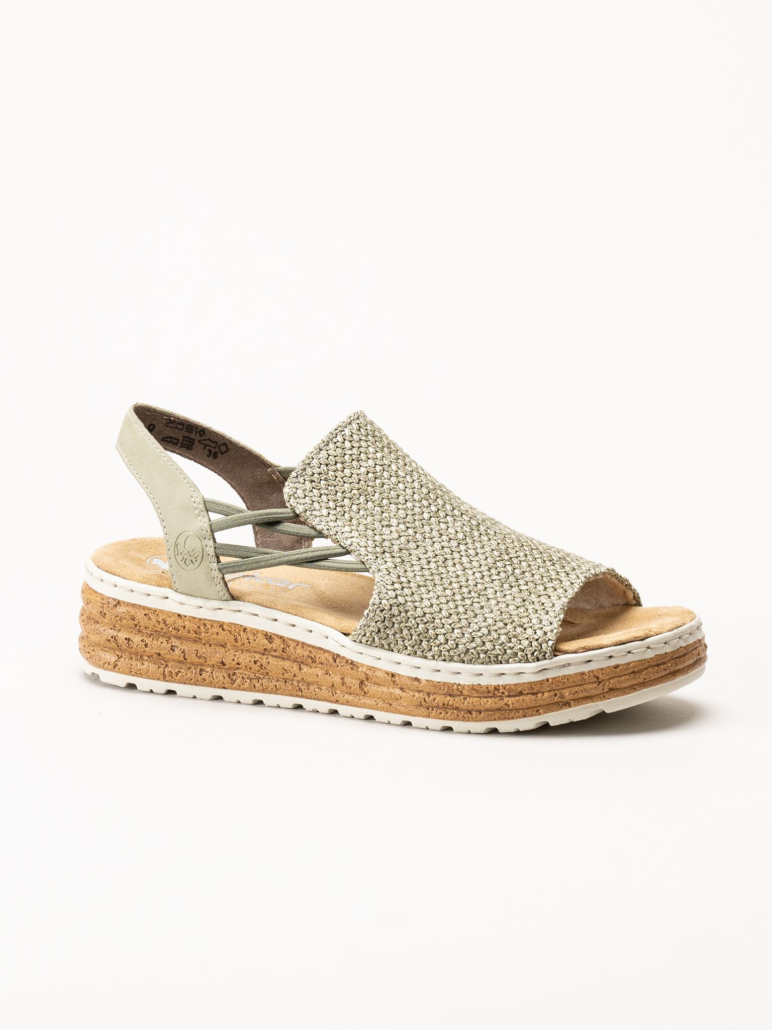 Rieker - Gröna sandaletter