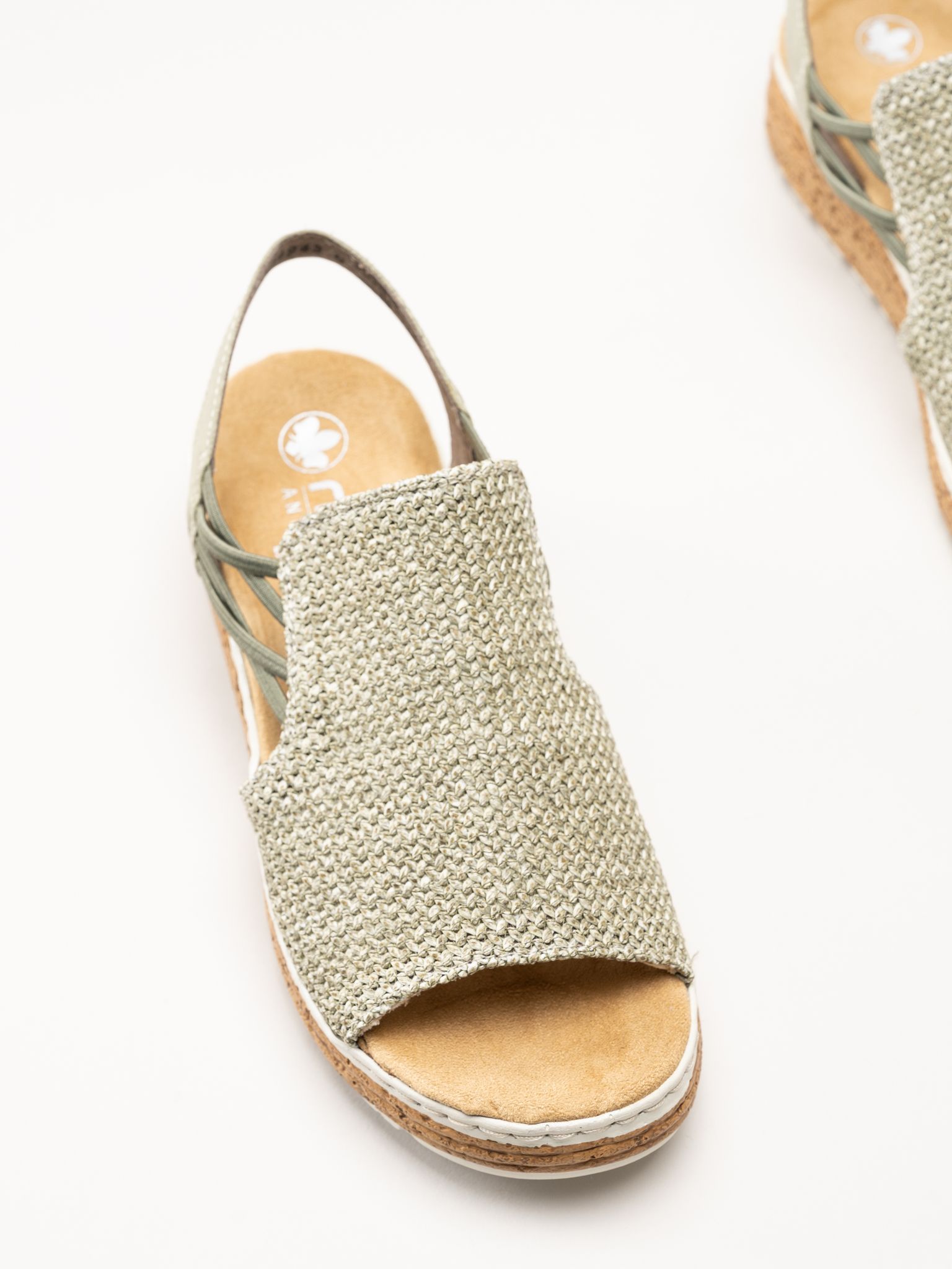 Rieker - Gröna sandaletter