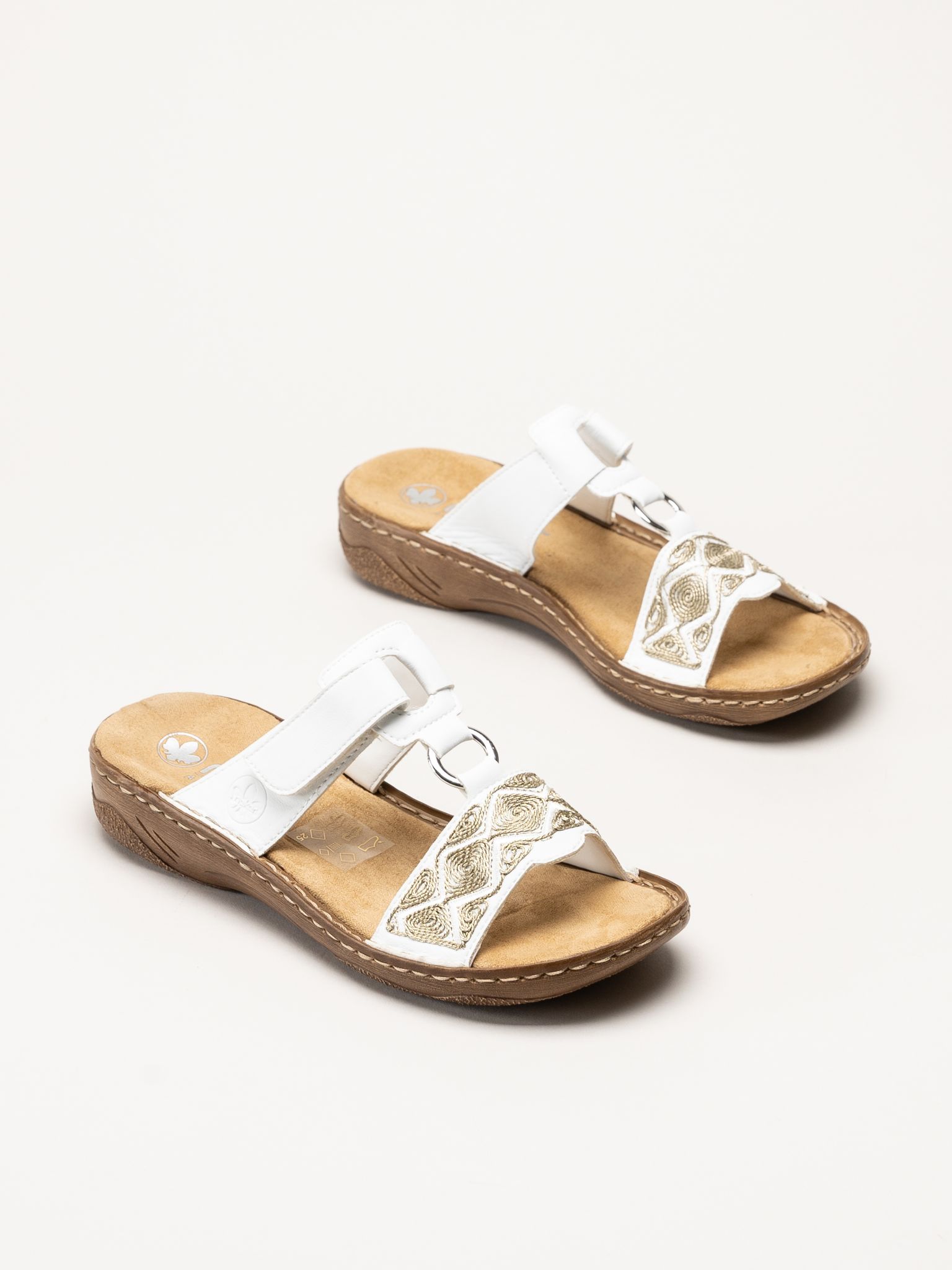 Rieker - Vita sandaler