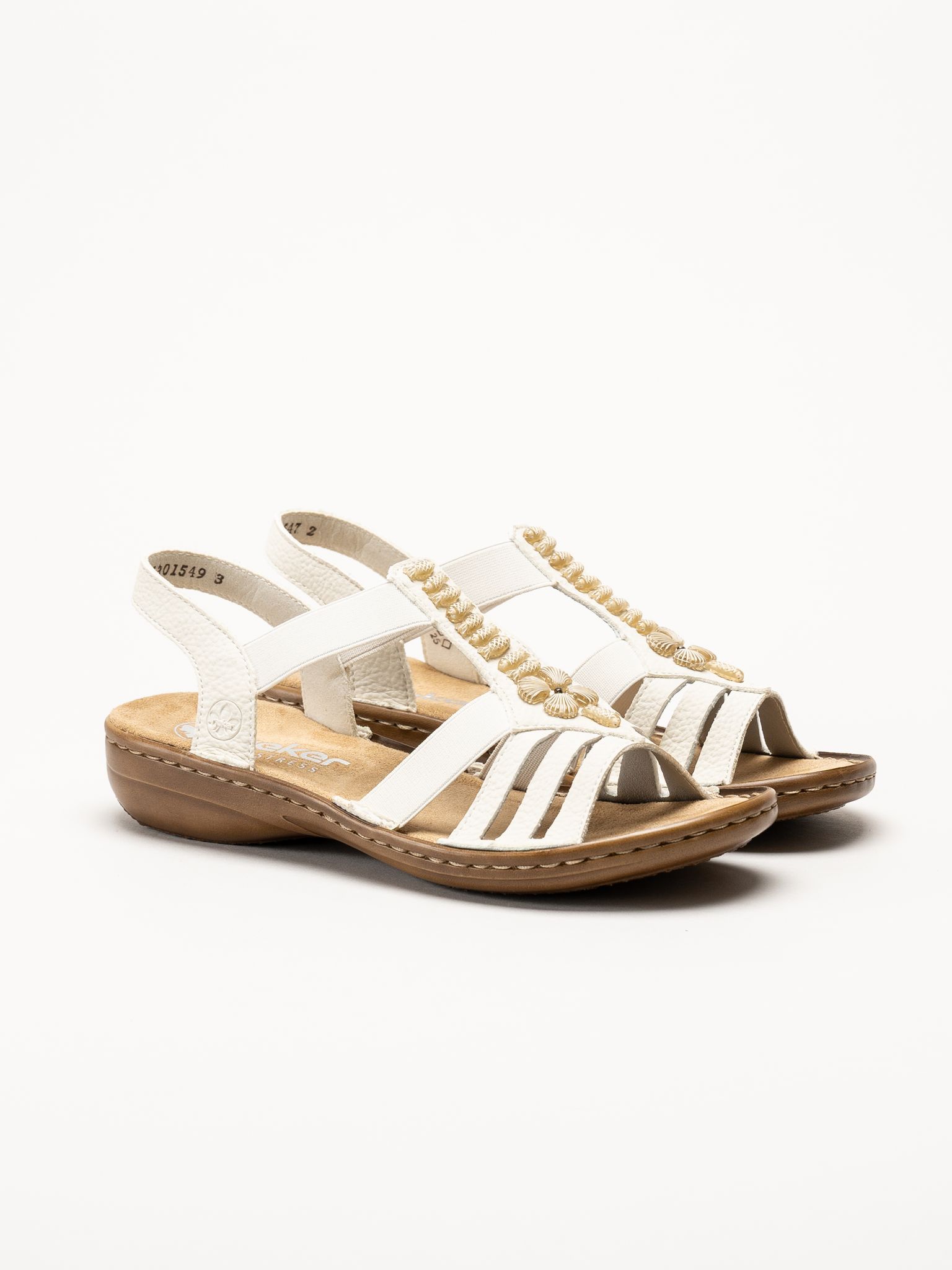 Rieker - Offwhite sandaler