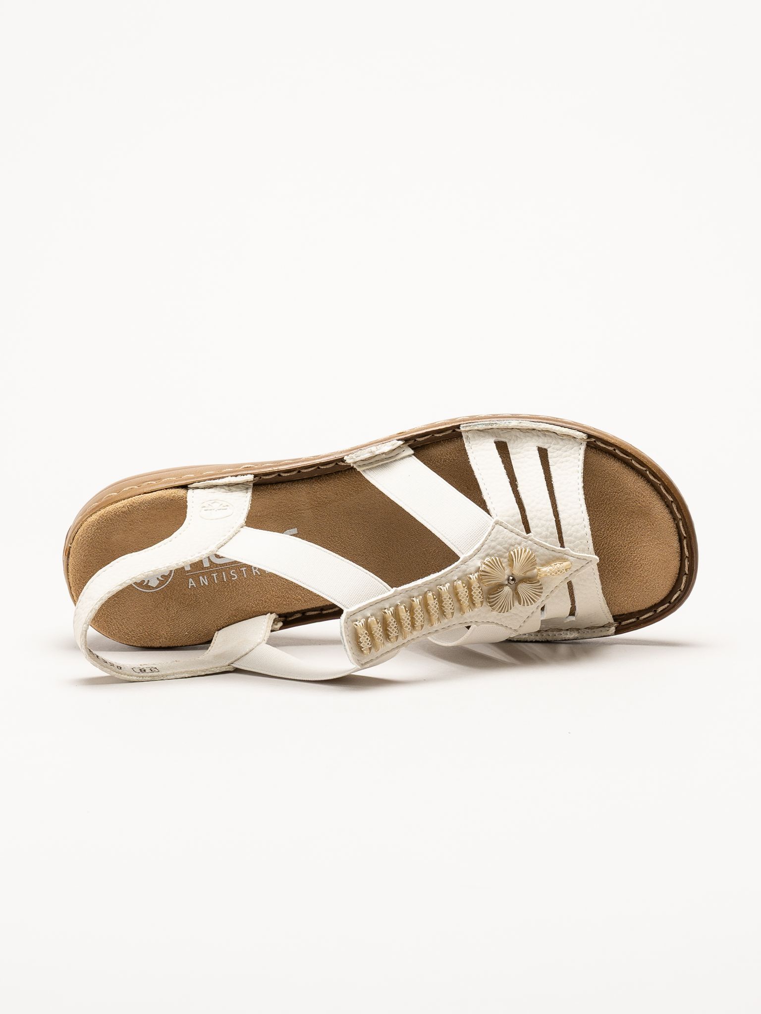 Rieker - Offwhite sandaler