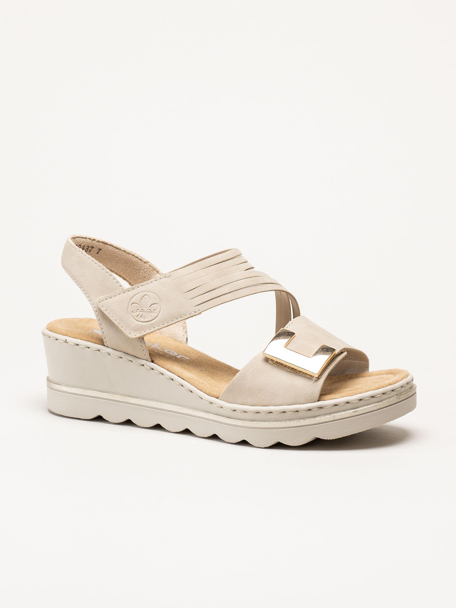 Rieker - Beige sandaletter