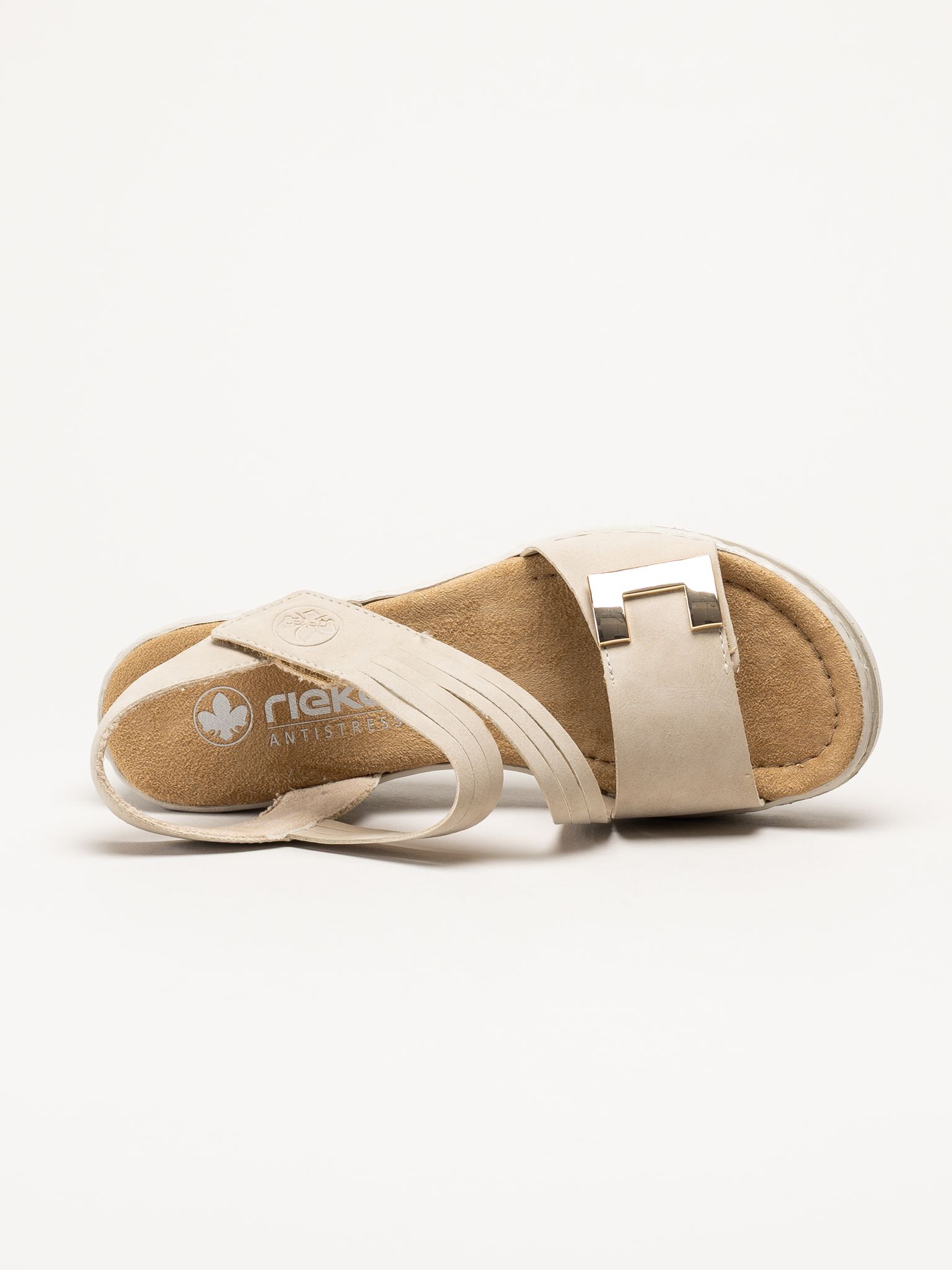 Rieker - Beige sandaletter