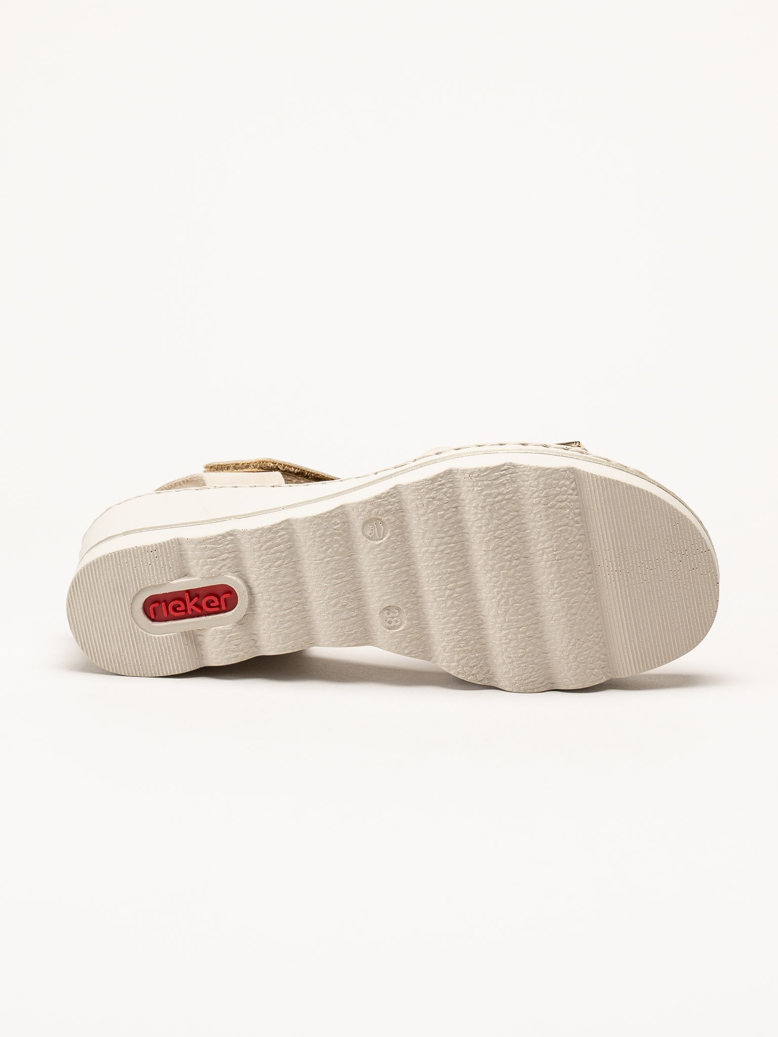 Rieker - Beige sandaletter