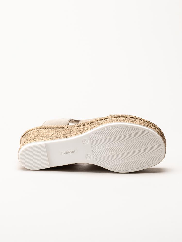 Rieker - Beige sandaletter