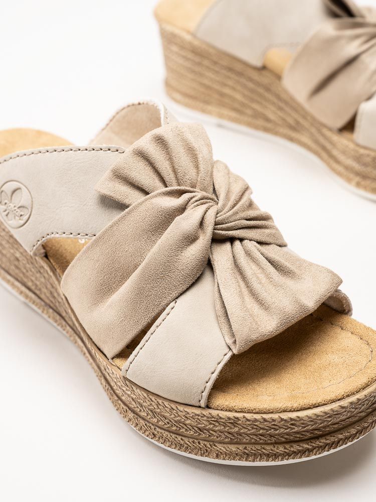 Rieker - Beige sandaletter