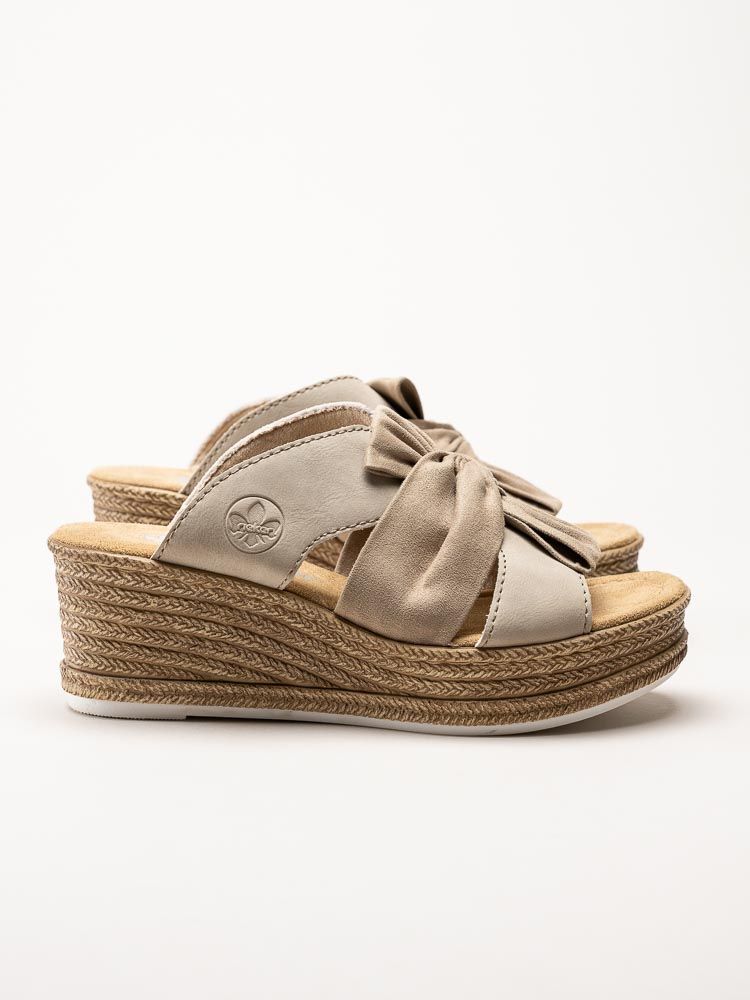 Rieker - Beige sandaletter
