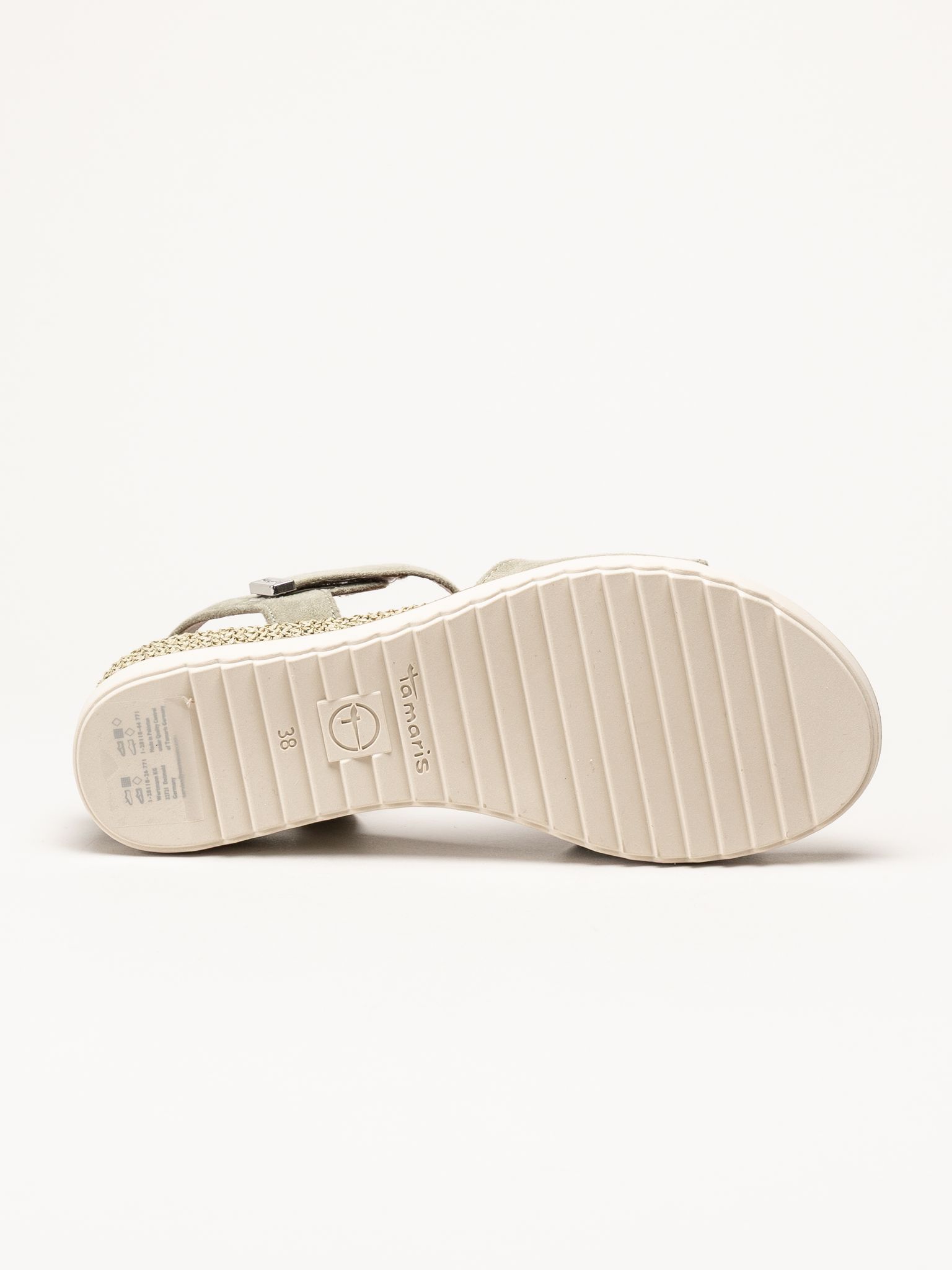Tamaris - Gröna sandaler