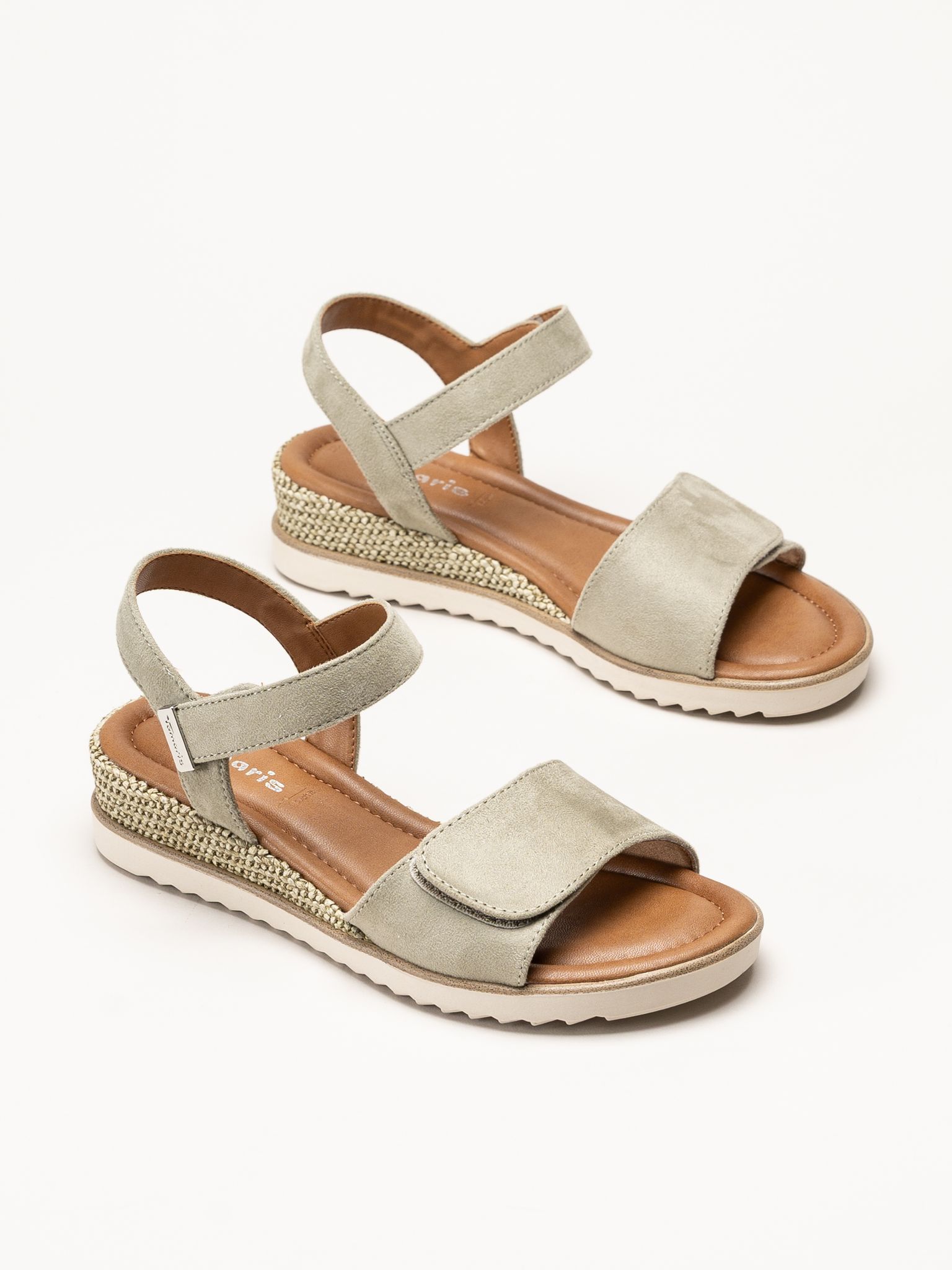 Tamaris - Gröna sandaler