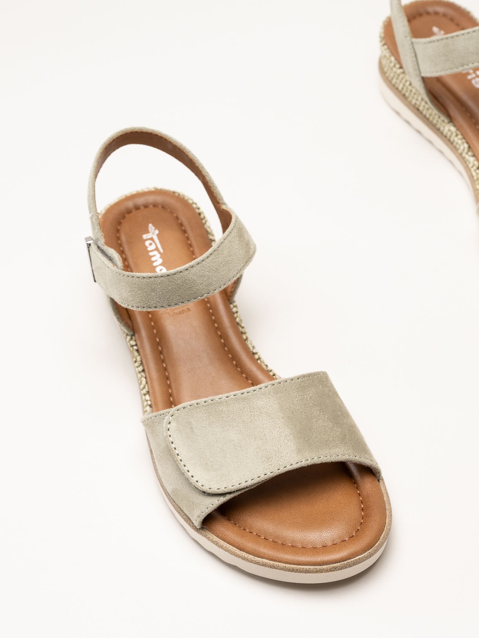 Tamaris - Gröna sandaler