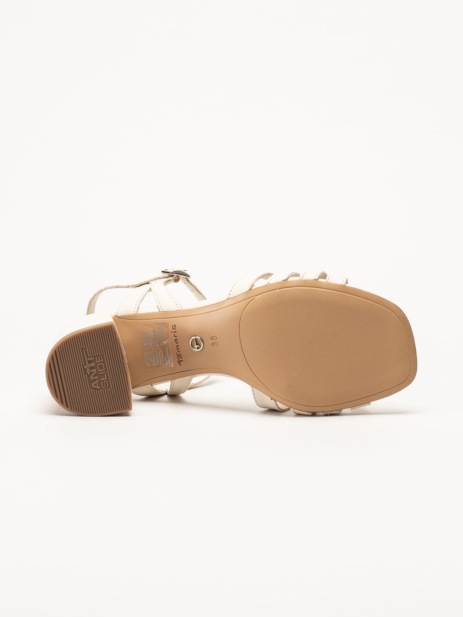 Tamaris - Ljusbeige sandaletter