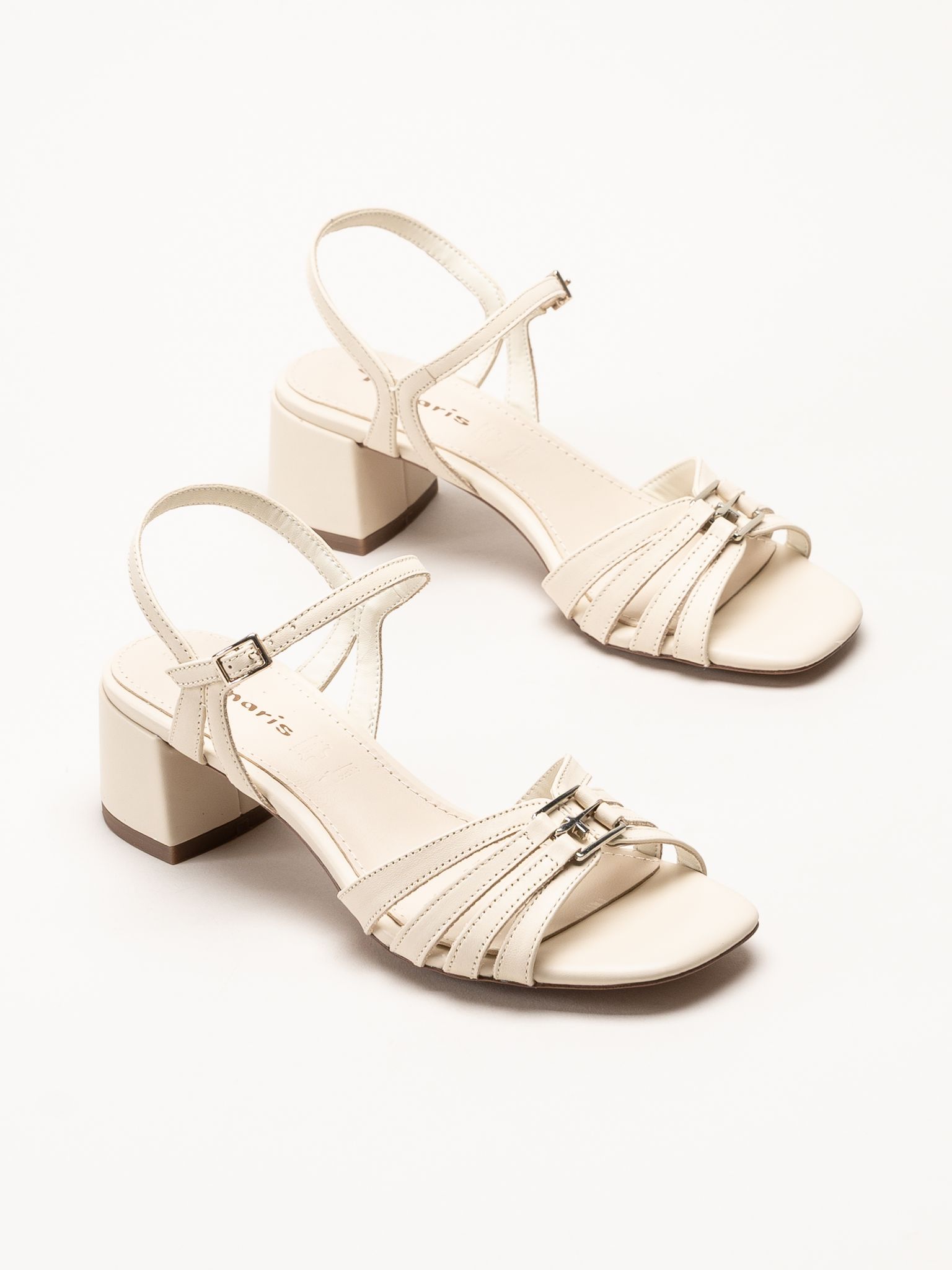 Tamaris - Ljusbeige sandaletter