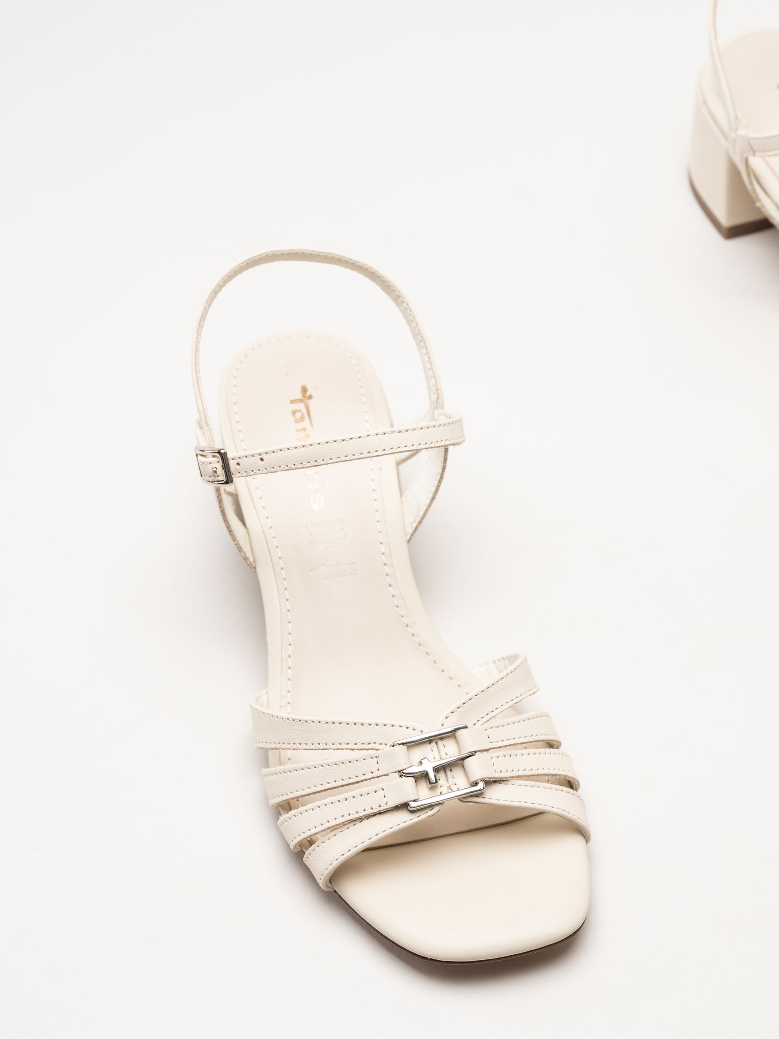 Tamaris - Ljusbeige sandaletter