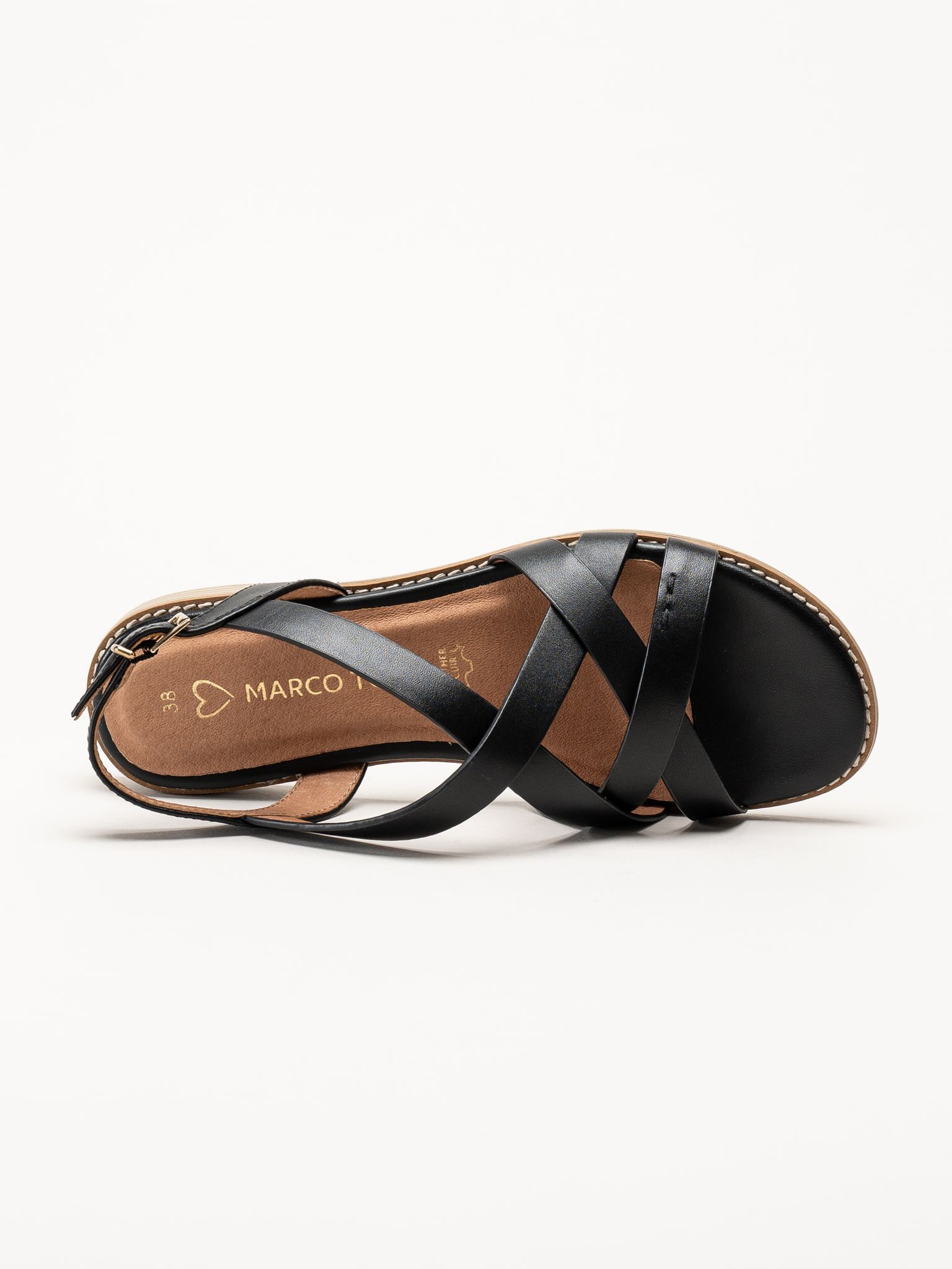 Marco Tozzi - Svarta sandaler