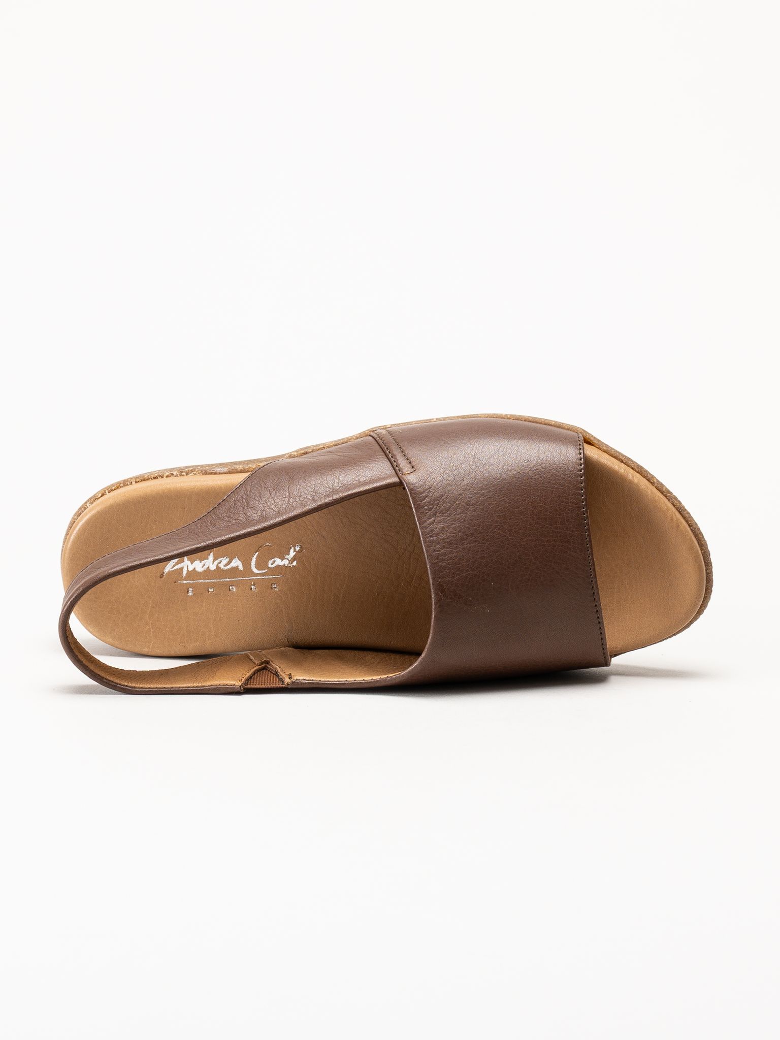 Andrea Conti - Mörkbruna sandaler