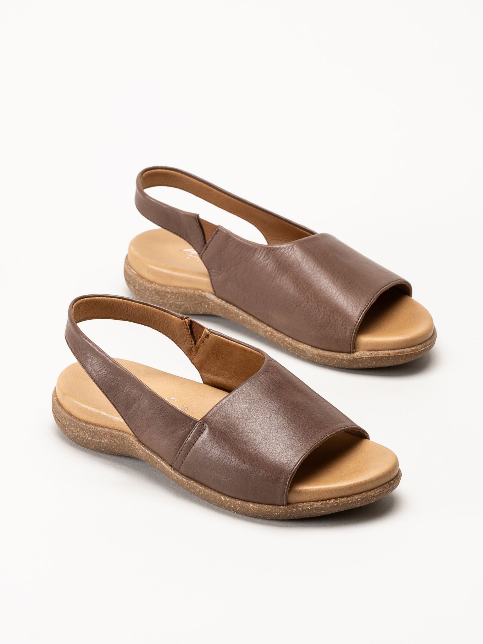 Andrea Conti - Mörkbruna sandaler