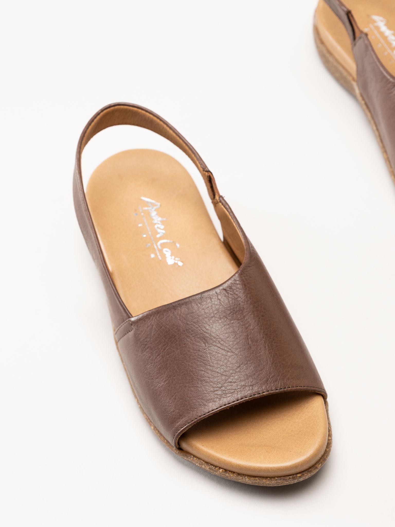 Andrea Conti - Mörkbruna sandaler