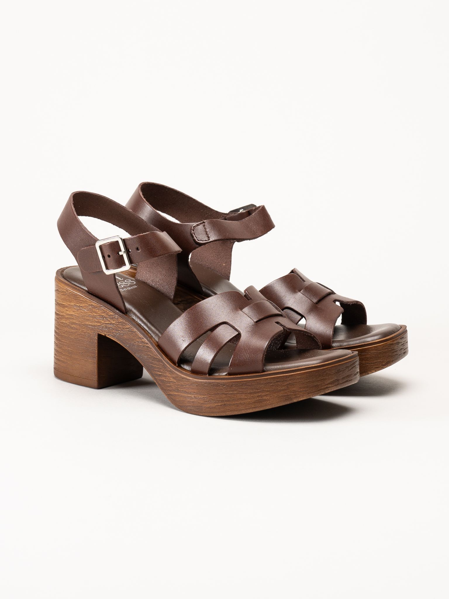 Effortless - Vaquetilla - Bruna sandaletter