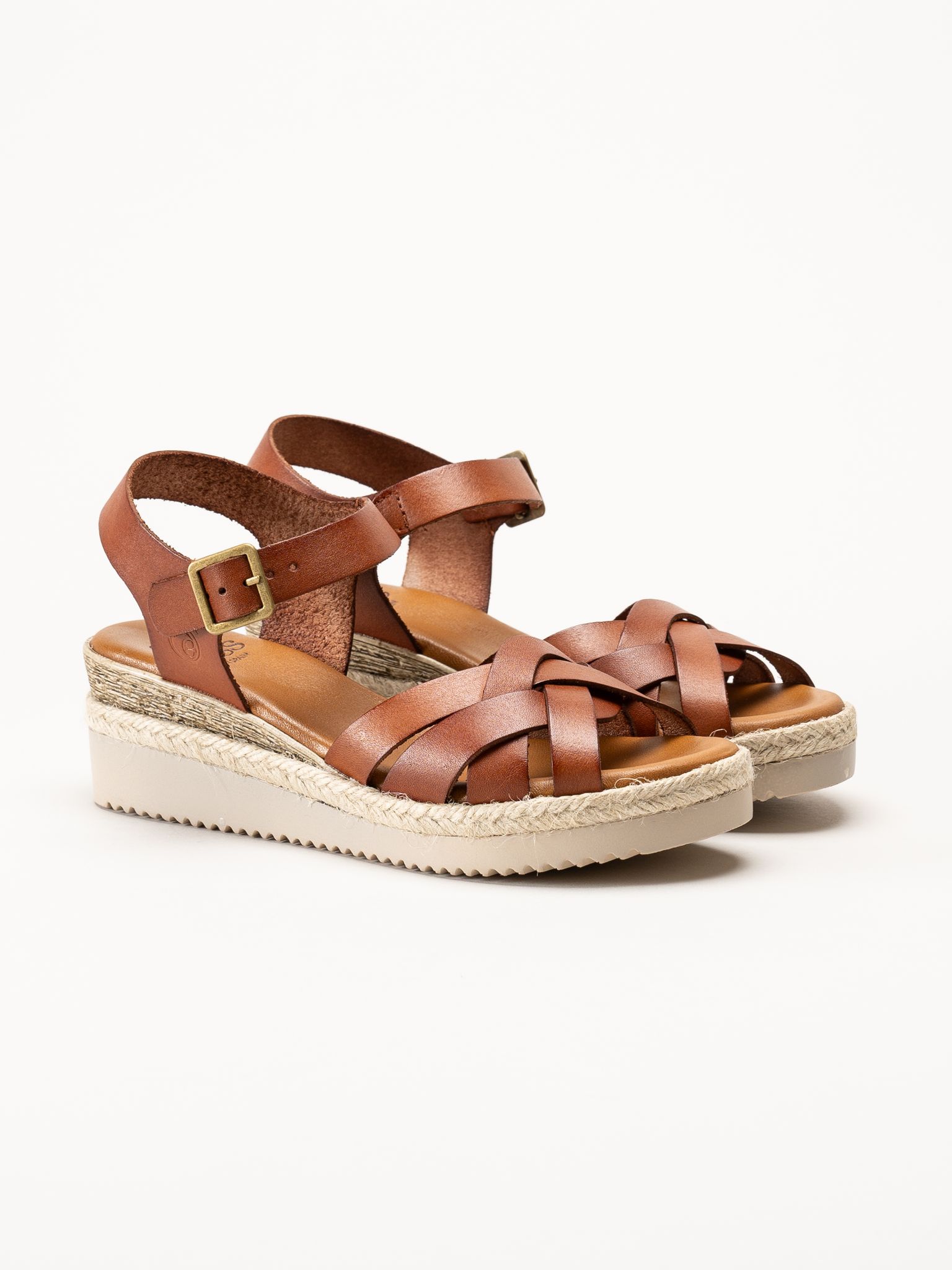 Effortless - Vaquetilla - Bruna sandaletter