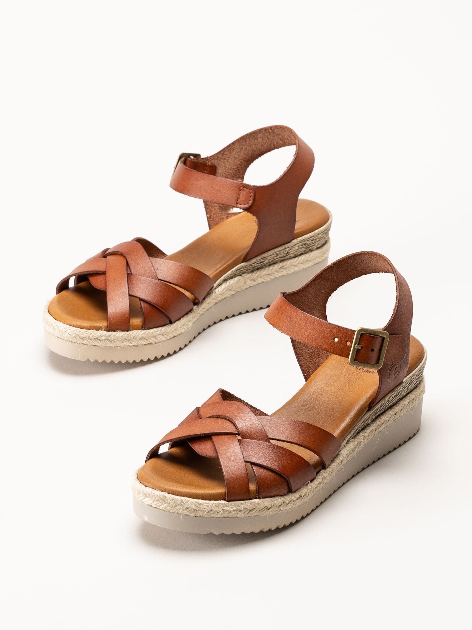 Effortless - Vaquetilla - Bruna sandaletter