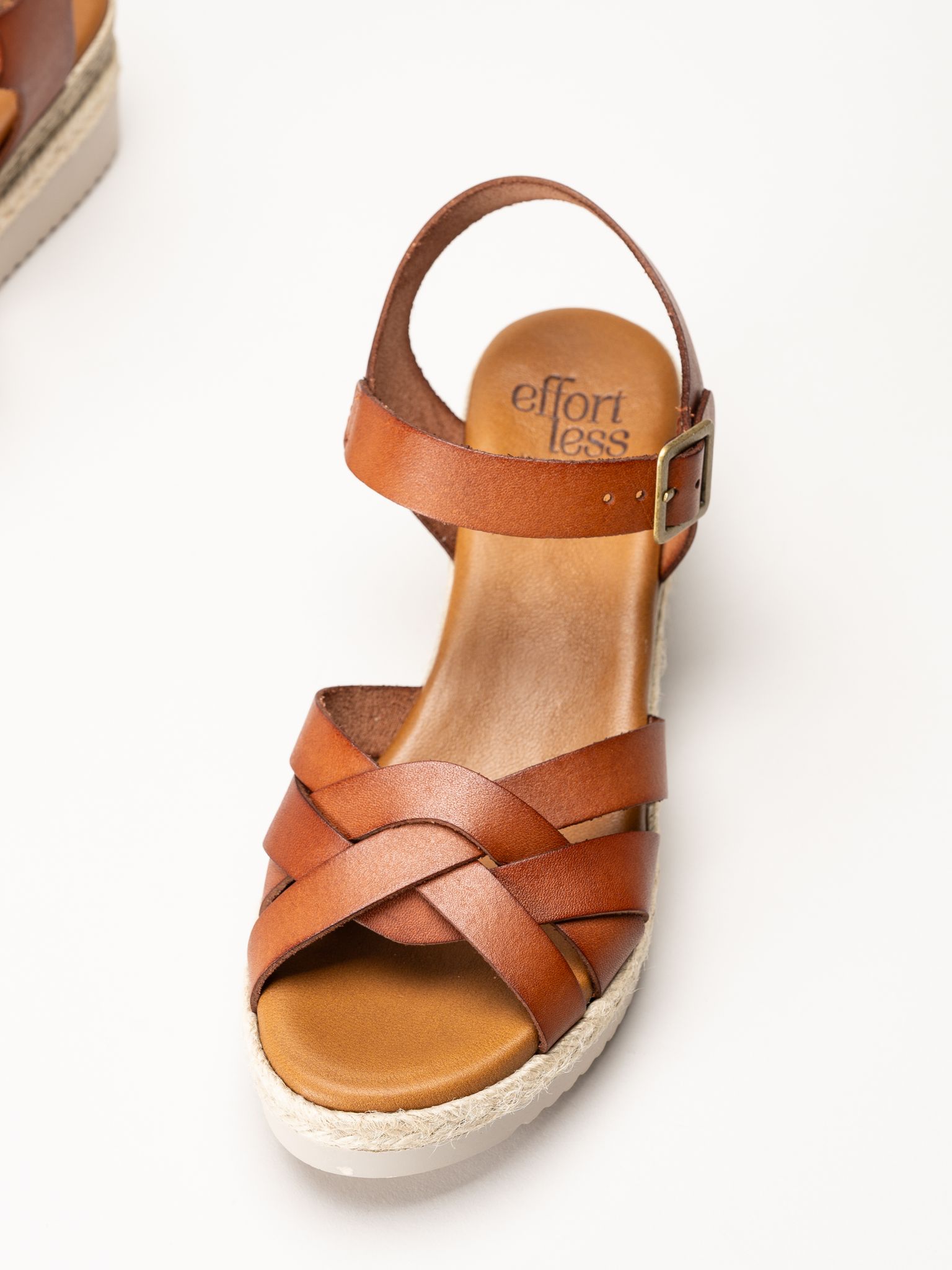 Effortless - Vaquetilla - Bruna sandaletter