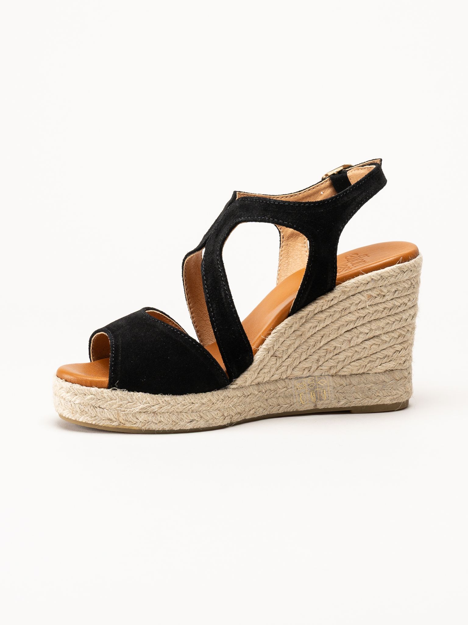 Effortless - Svarta sandaletter