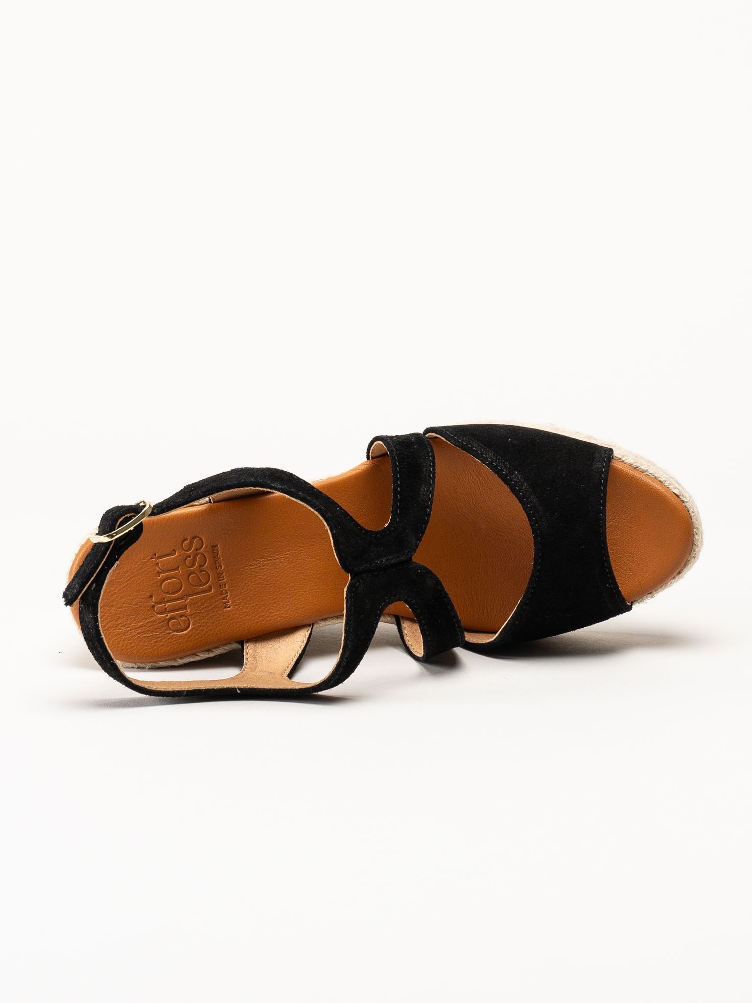 Effortless - Svarta sandaletter