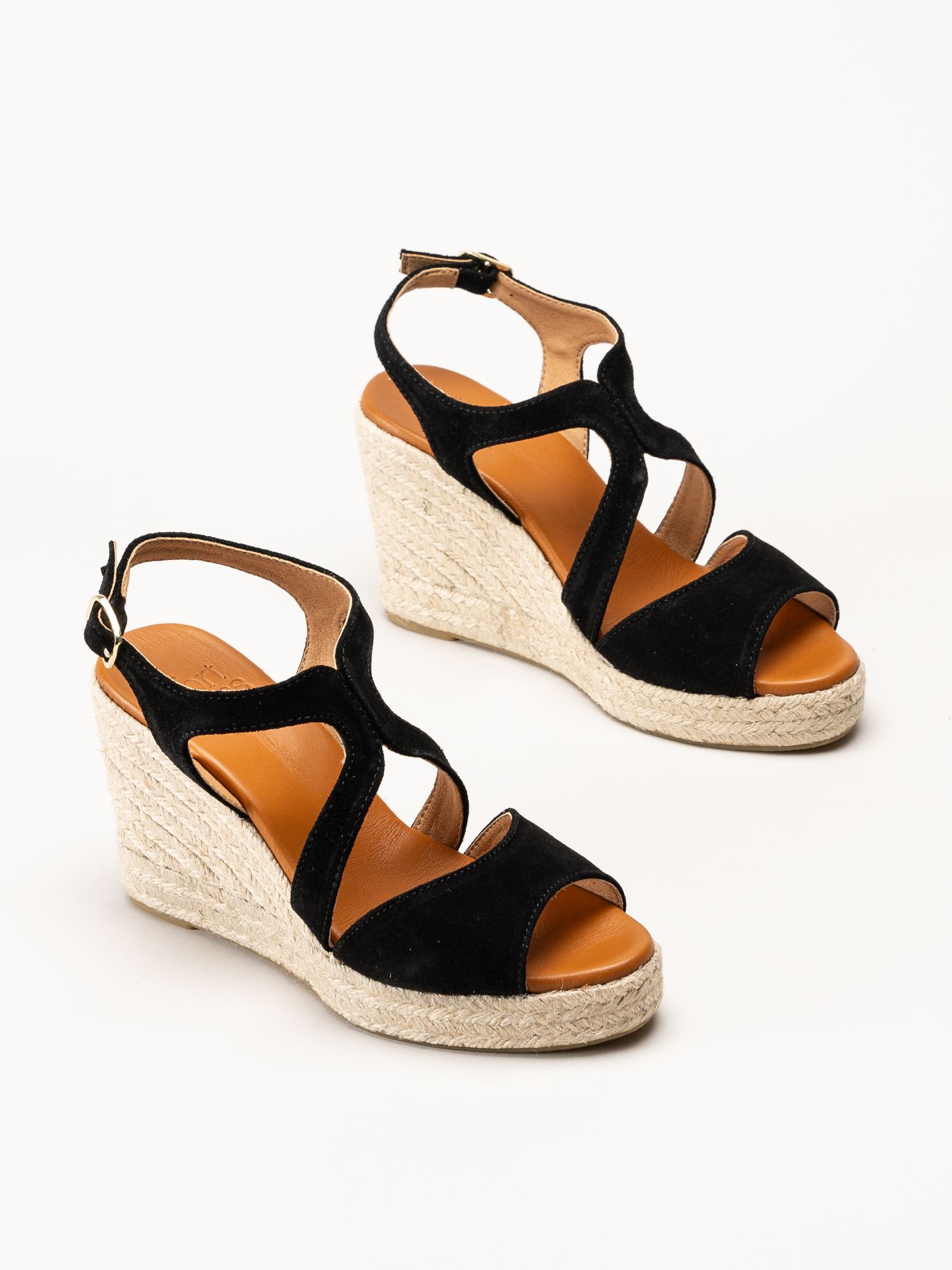 Effortless - Svarta sandaletter