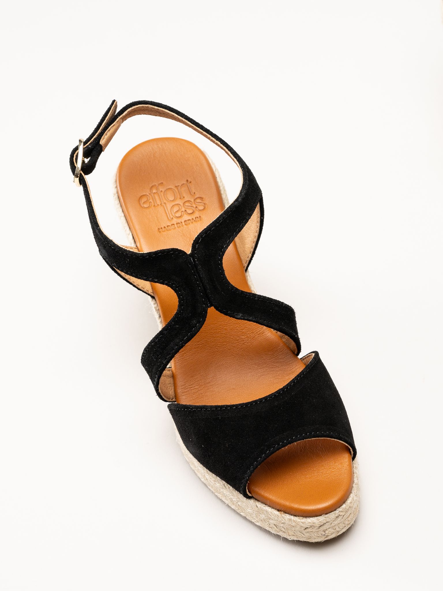 Effortless - Svarta sandaletter