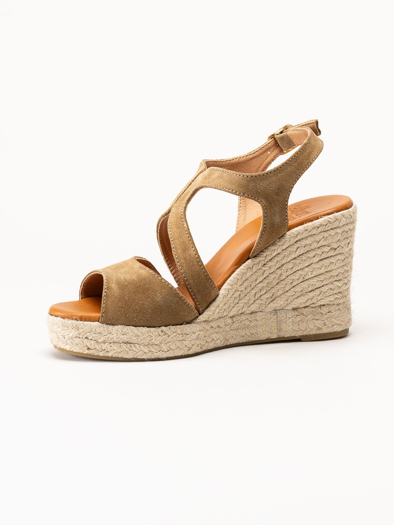 Effortless - Ljusbruna sandaletter