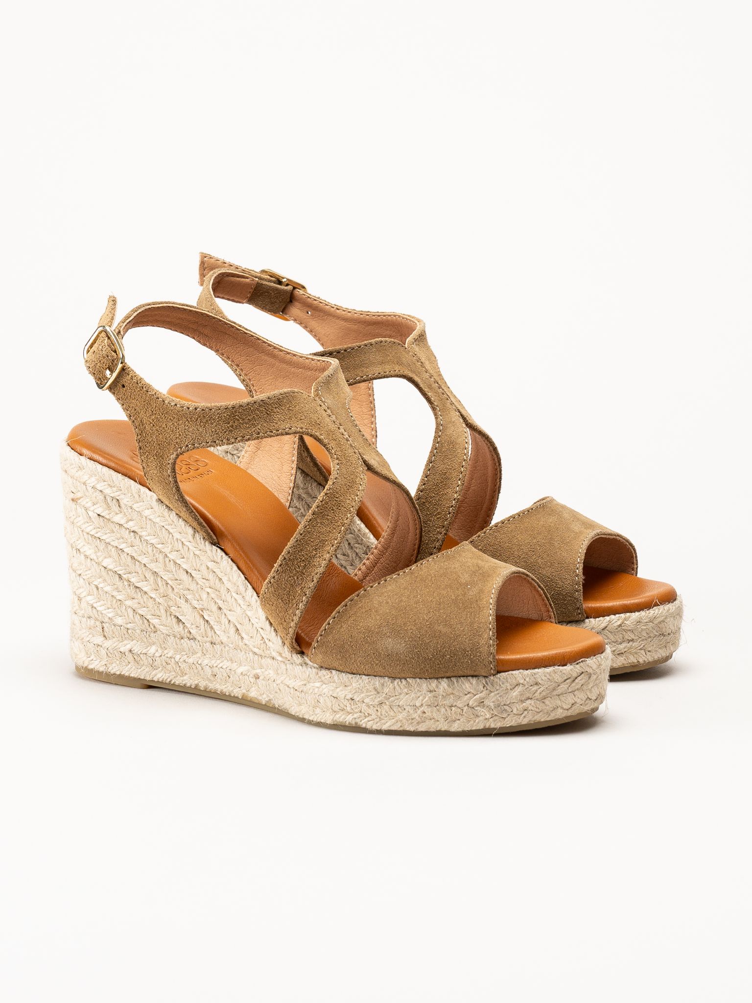 Effortless - Ljusbruna sandaletter