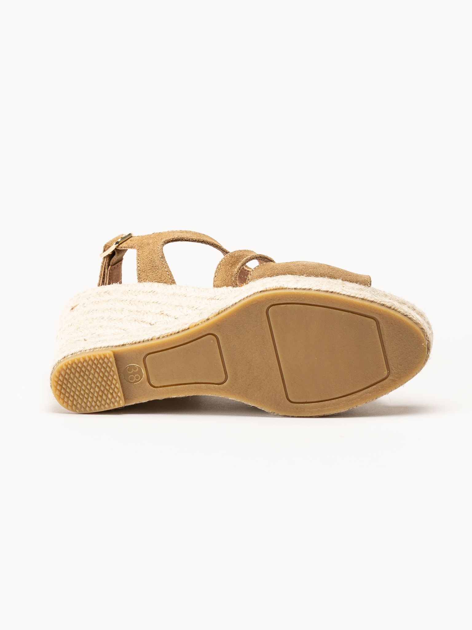 Effortless - Ljusbruna sandaletter