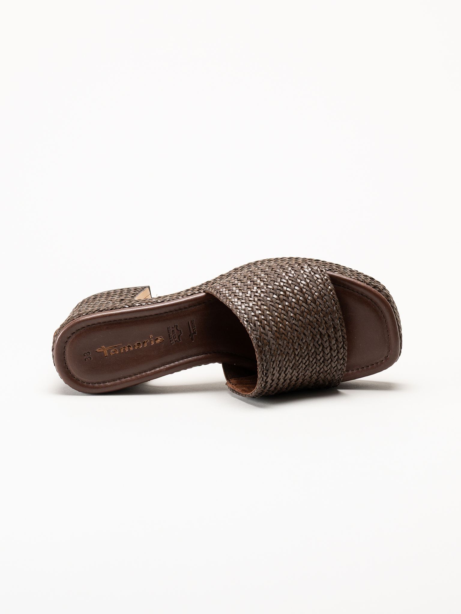 Tamaris - Mörkbruna mules