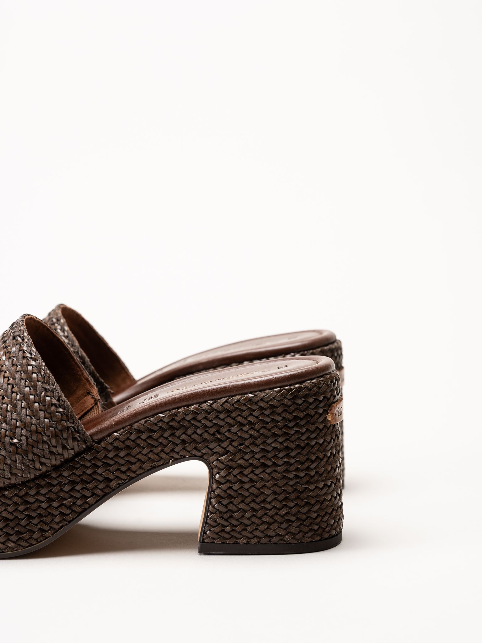 Tamaris - Mörkbruna mules