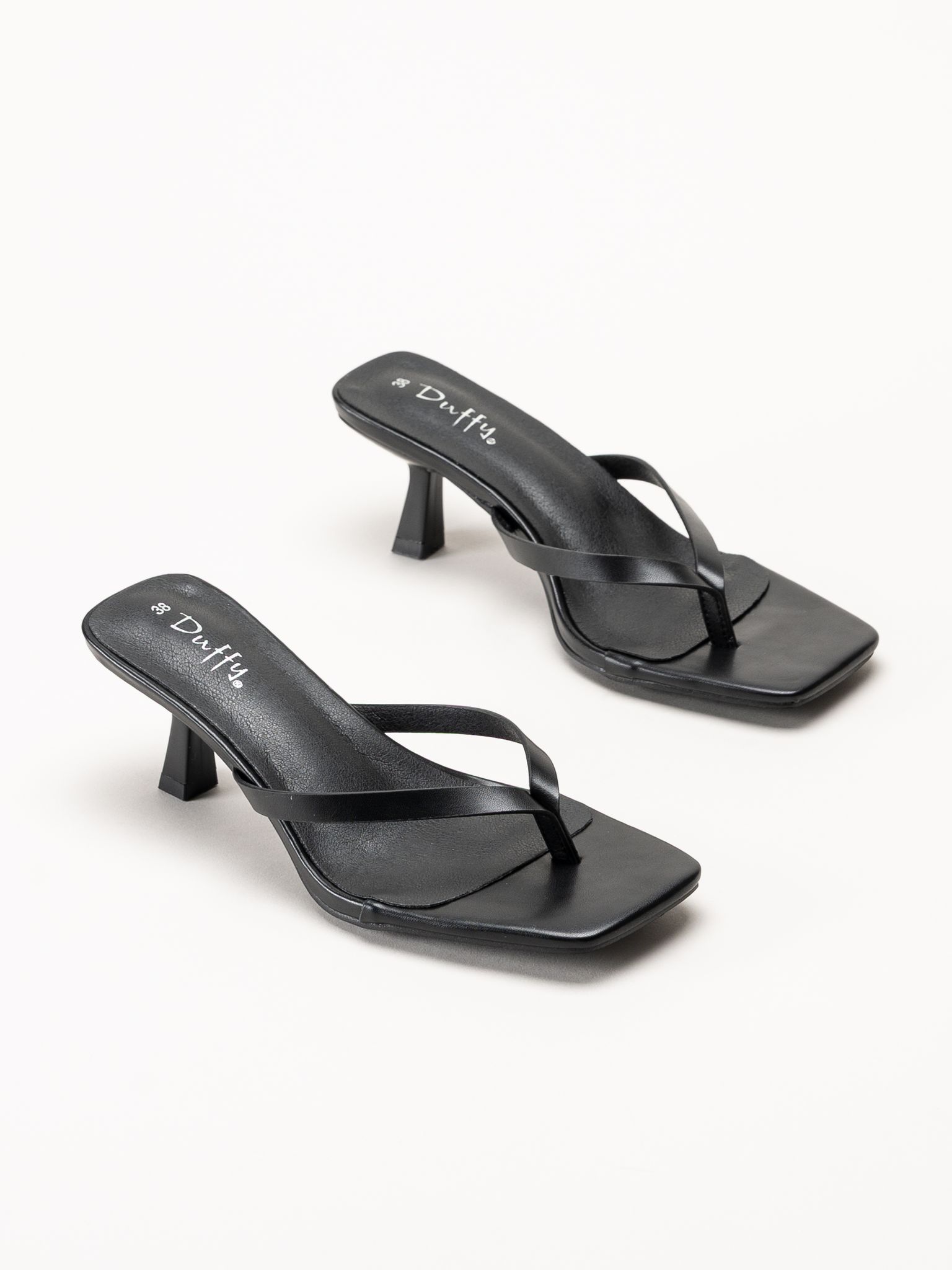 Duffy - Svart mules med tårem