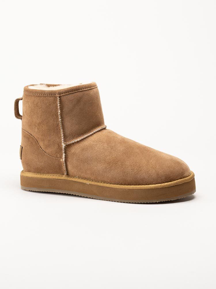 Shepherd - Paris - Ljusbruna fårskinnsfodrade boots