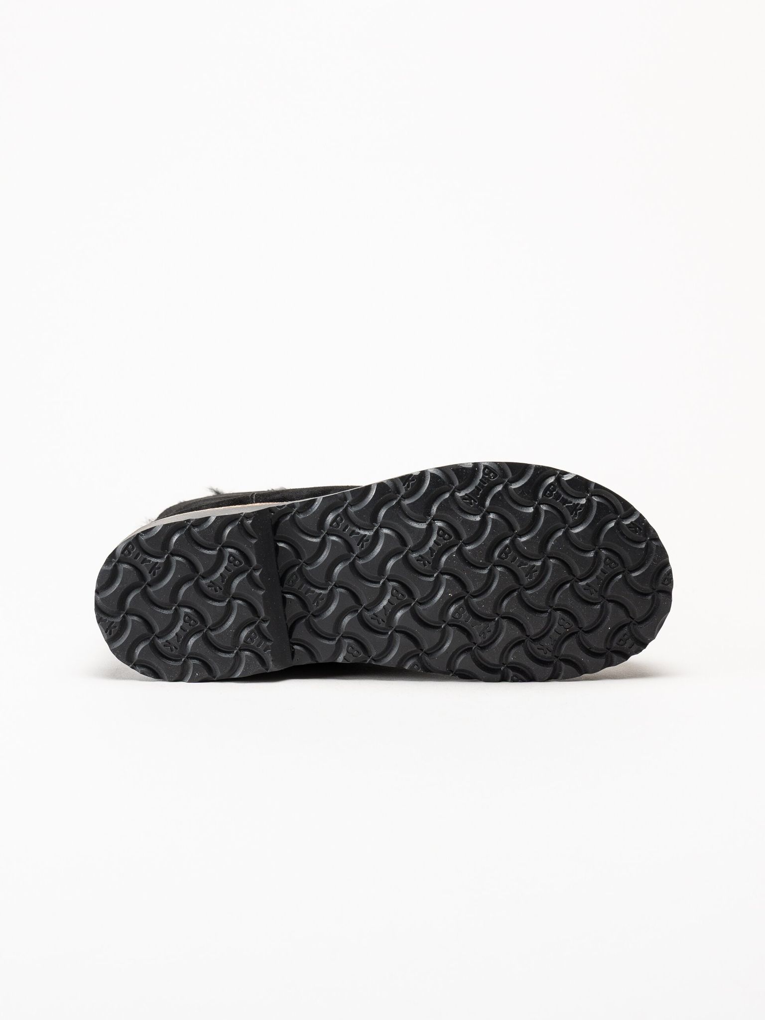 Birkenstock - Uppsala Zip Shearling suede - Svarta boots i mocka