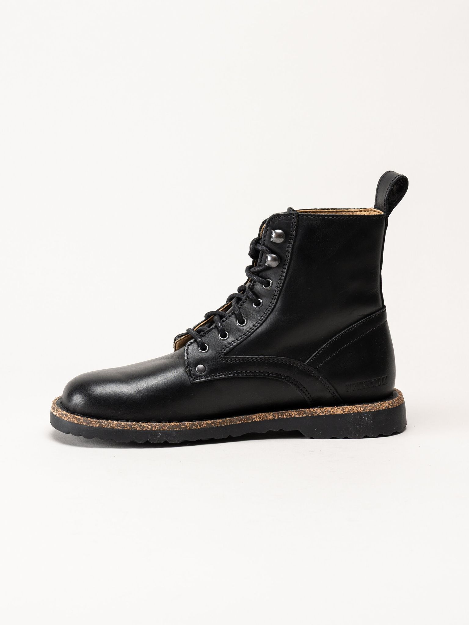 Birkenstock - Bryson Natural leather - Svarta kängor i skinn