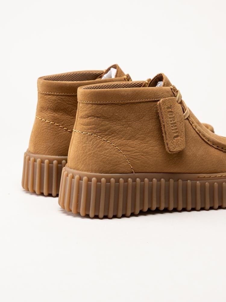 Clarks - Torhill Moss D - Bruna kängor i nubuck
