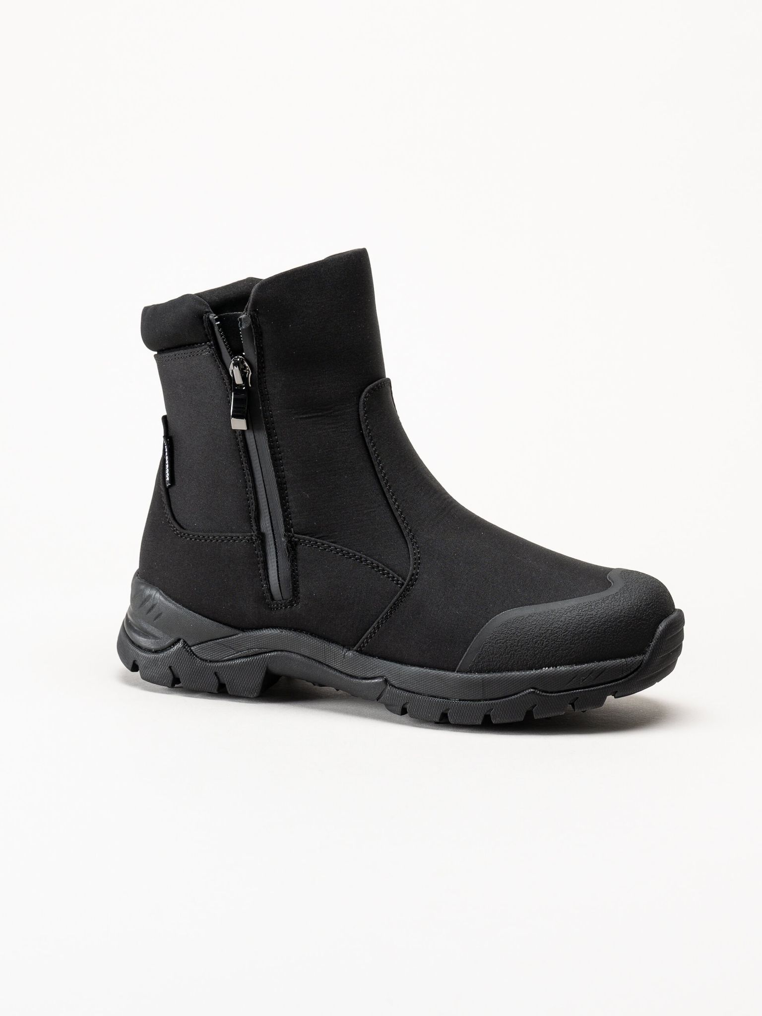 Eskimo - Bedford Studs - Svarta fodrade boots med dubbar