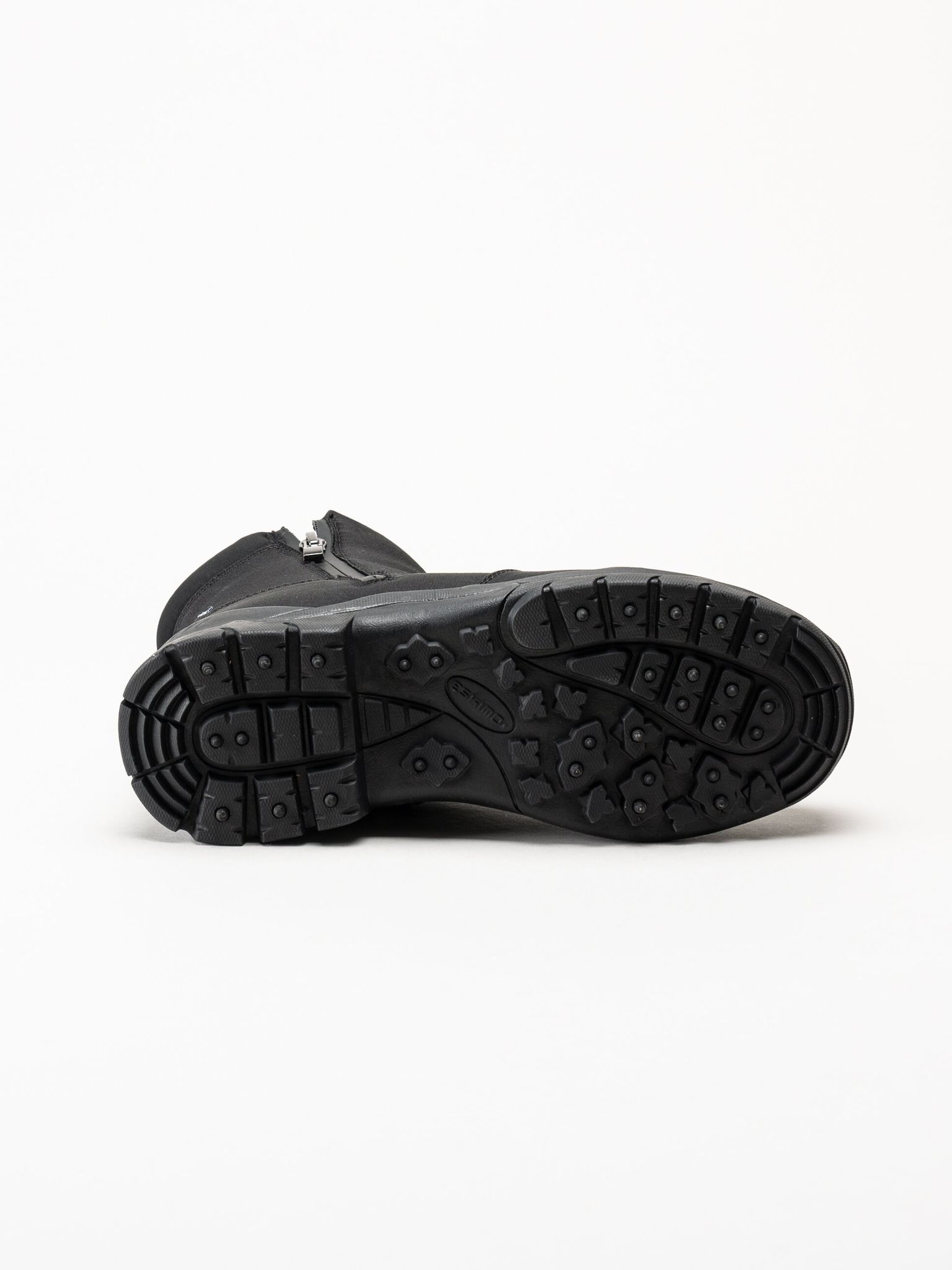 Eskimo - Bedford Studs - Svarta fodrade boots med dubbar
