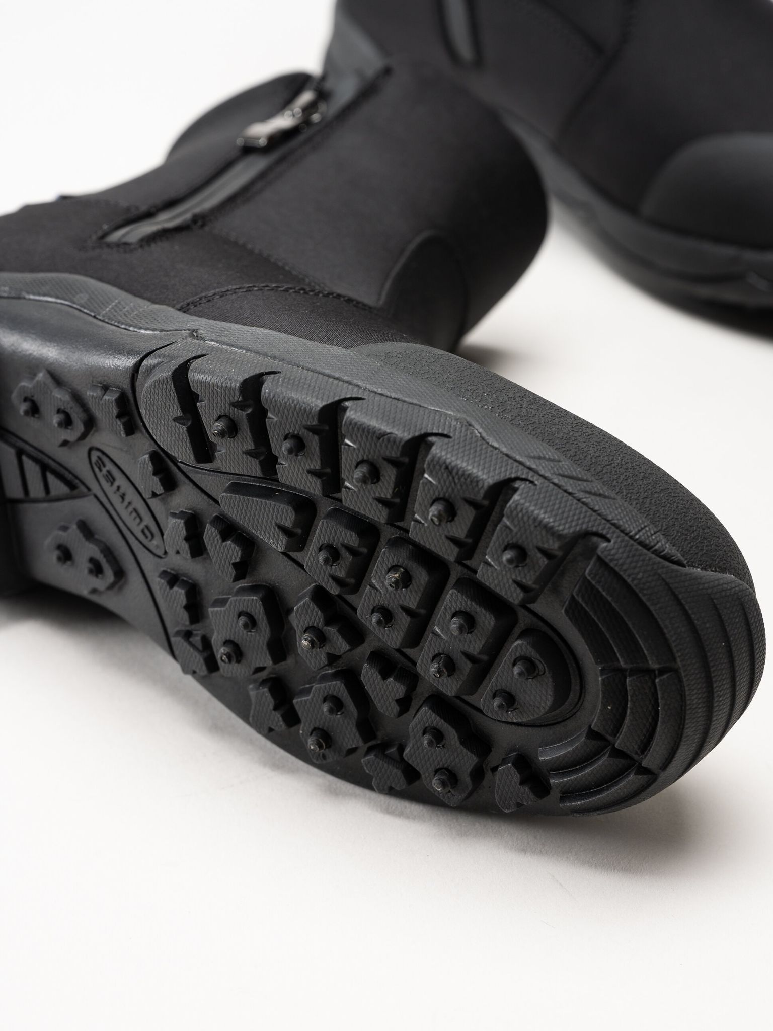 Eskimo - Bedford Studs - Svarta fodrade boots med dubbar