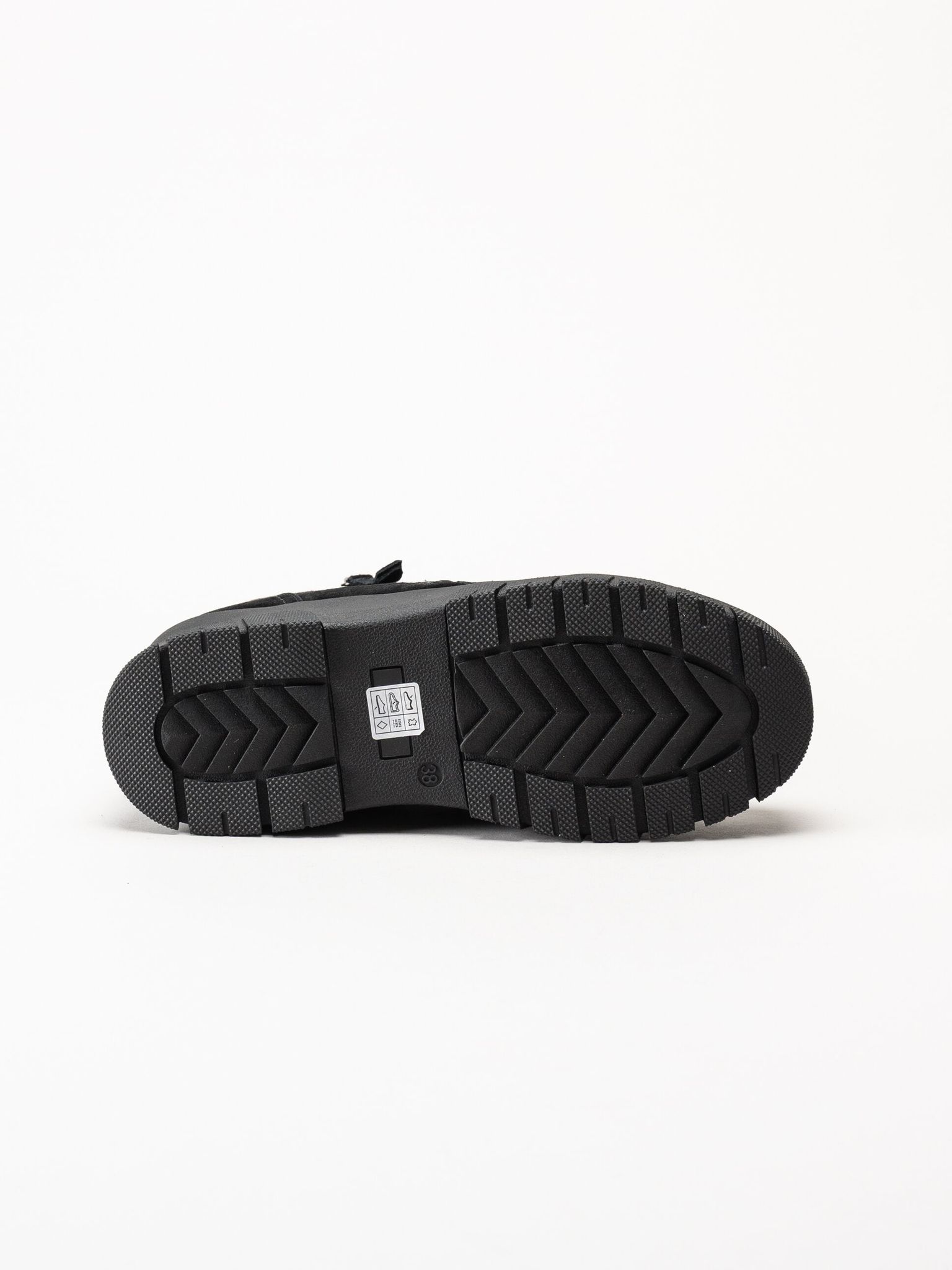 Eskimo - Cheam - Svarta fodrade boots i mocka