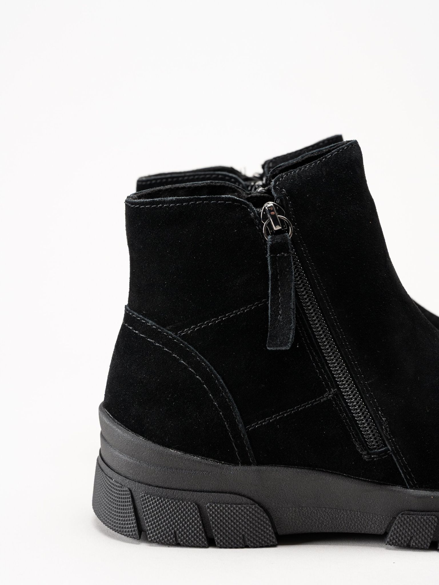 Eskimo - Cheam - Svarta fodrade boots i mocka