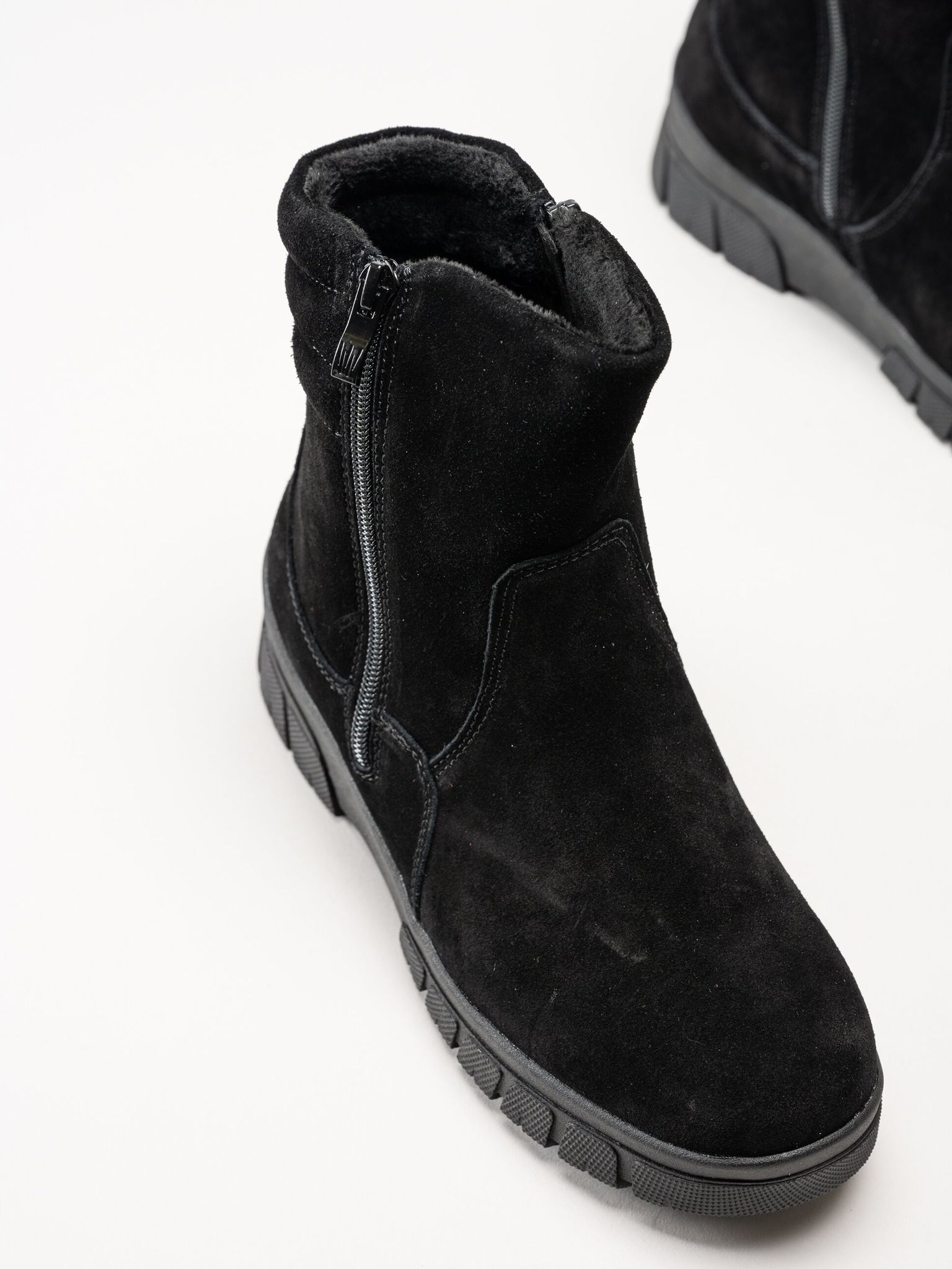 Wildflower - Selhurst - Svarta fodrade boots i mocka