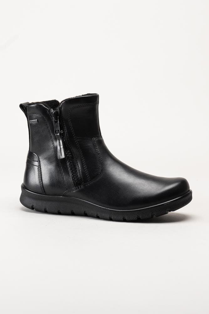 Ecco - Babett Gtx - Svarta kängor med Gore-Tex