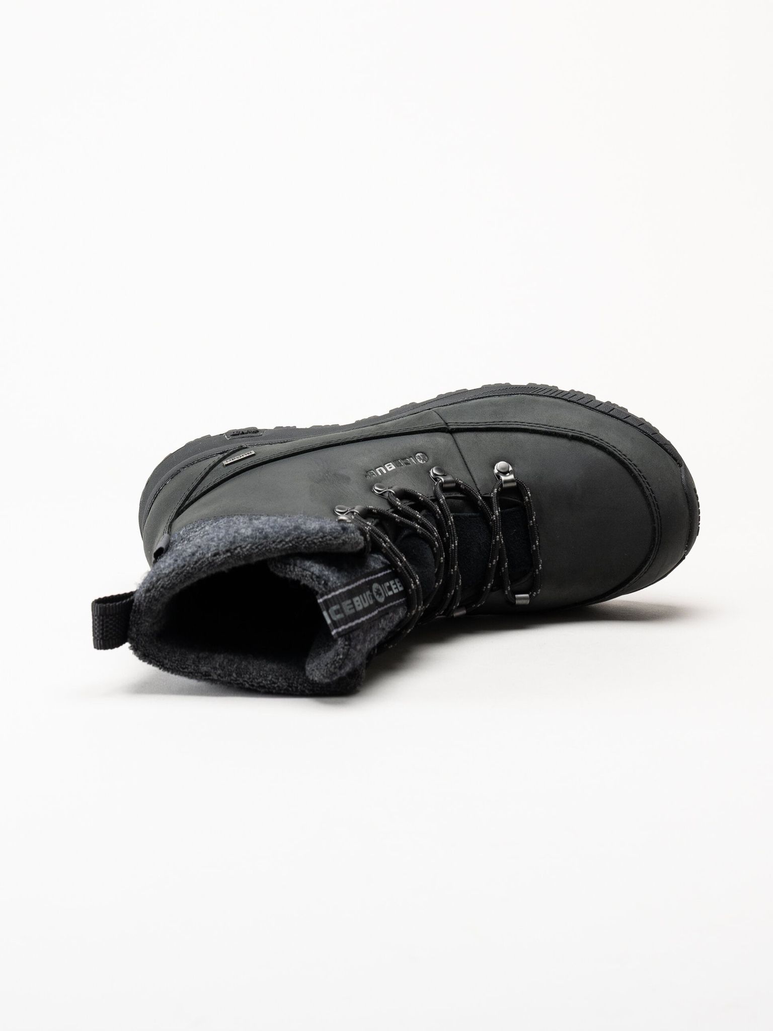 Icebug - Adak ReWool NT - Svarta vinterkängor